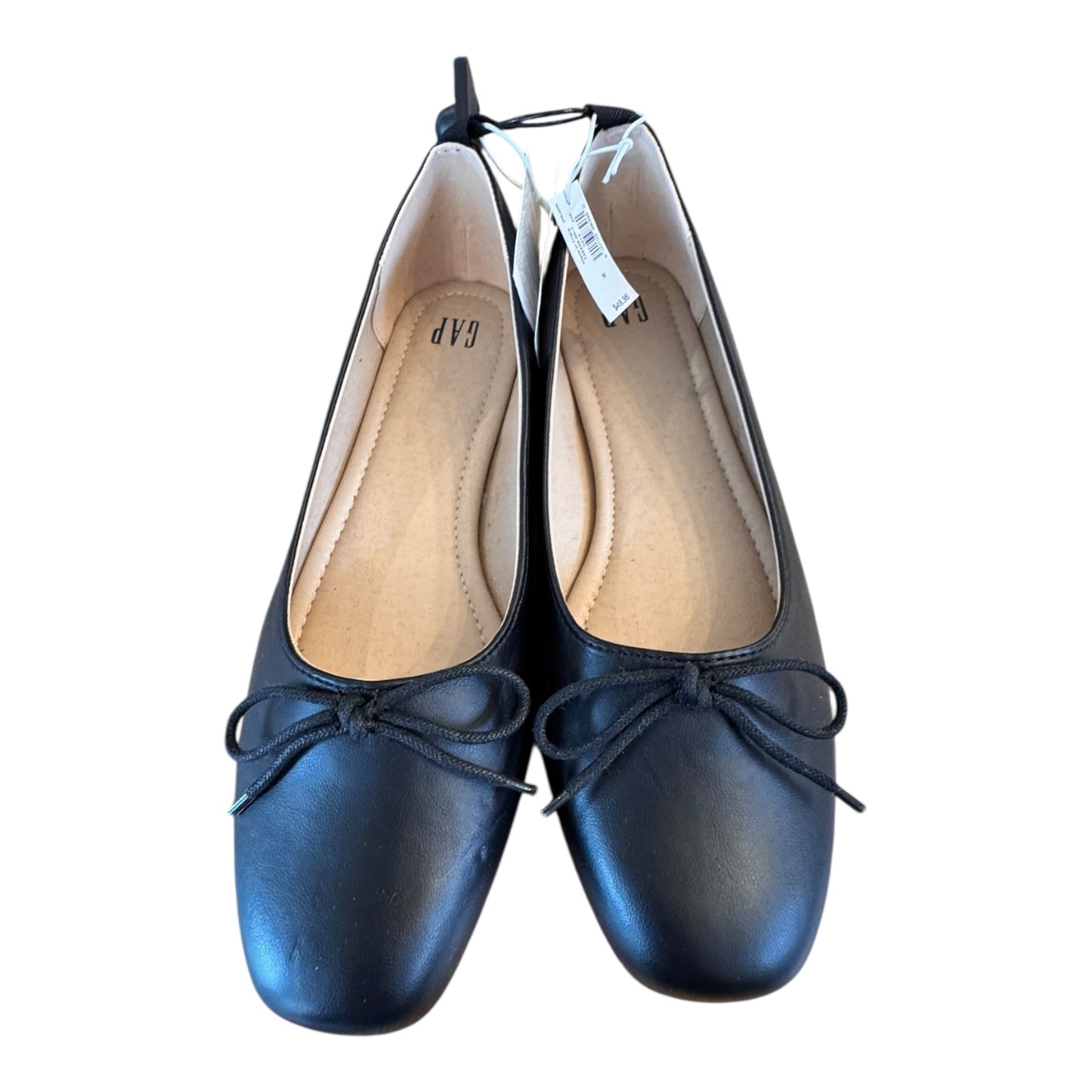 Shoes Flats By Gap In Black, Size:10