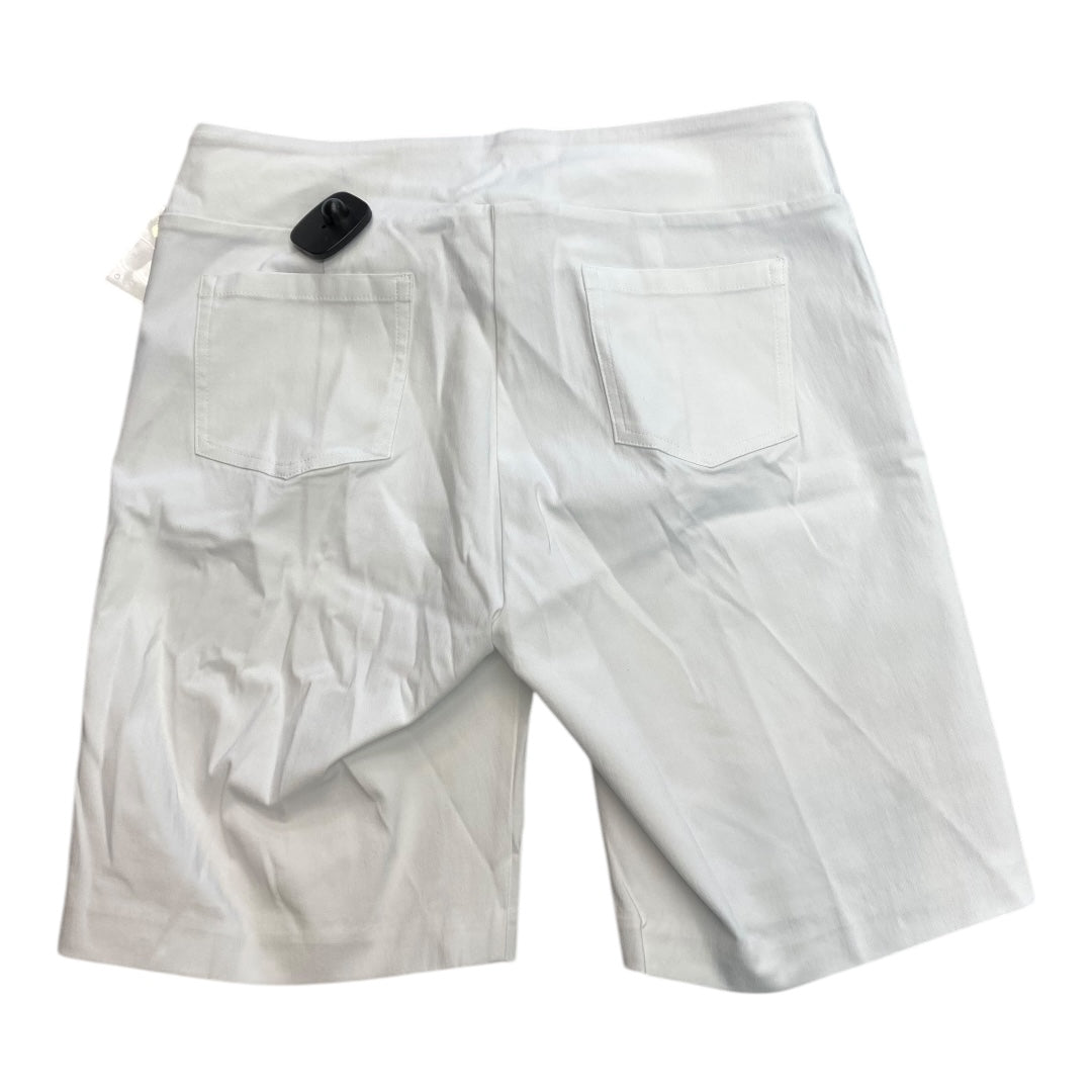 Shorts By Talbots In White, Size:16