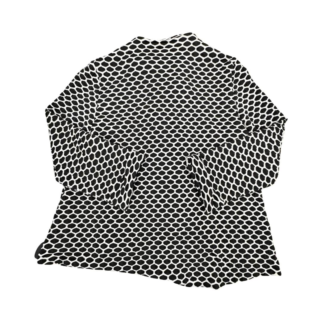 Blazer By Joseph Ribkoff In Black & White, Size:16