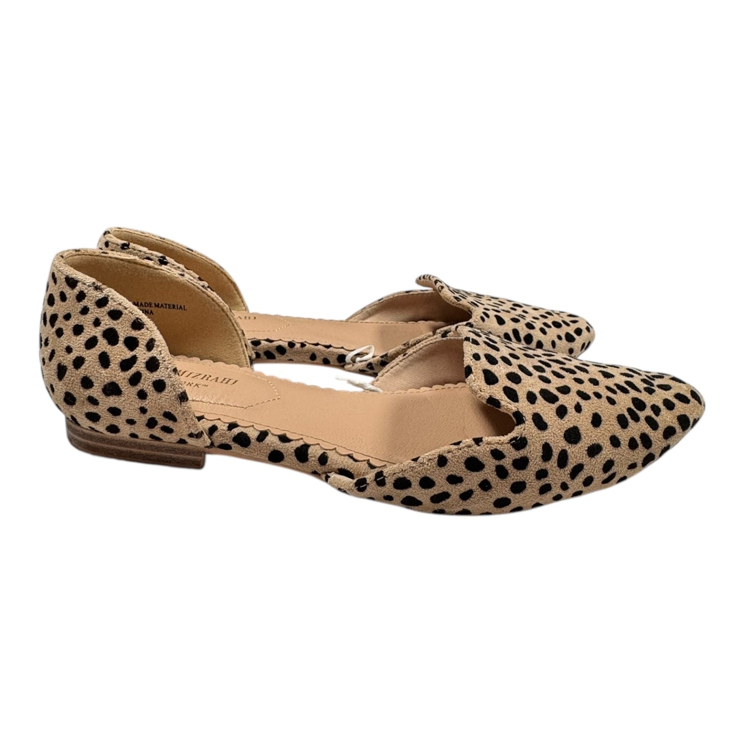 Shoes Flats By Isaac Mizrahi In Animal Print, Size:7.5
