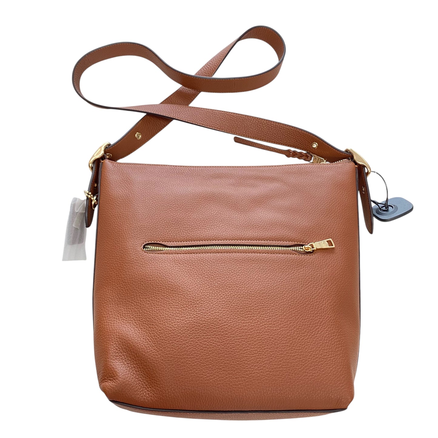 Handbag Designer By Coach In Brown, Size:Large