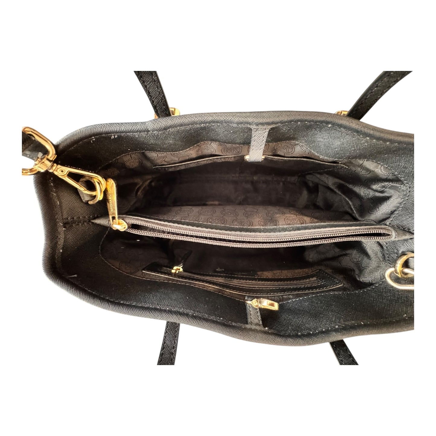 Handbag Designer By Michael Kors In Black, Size:Medium