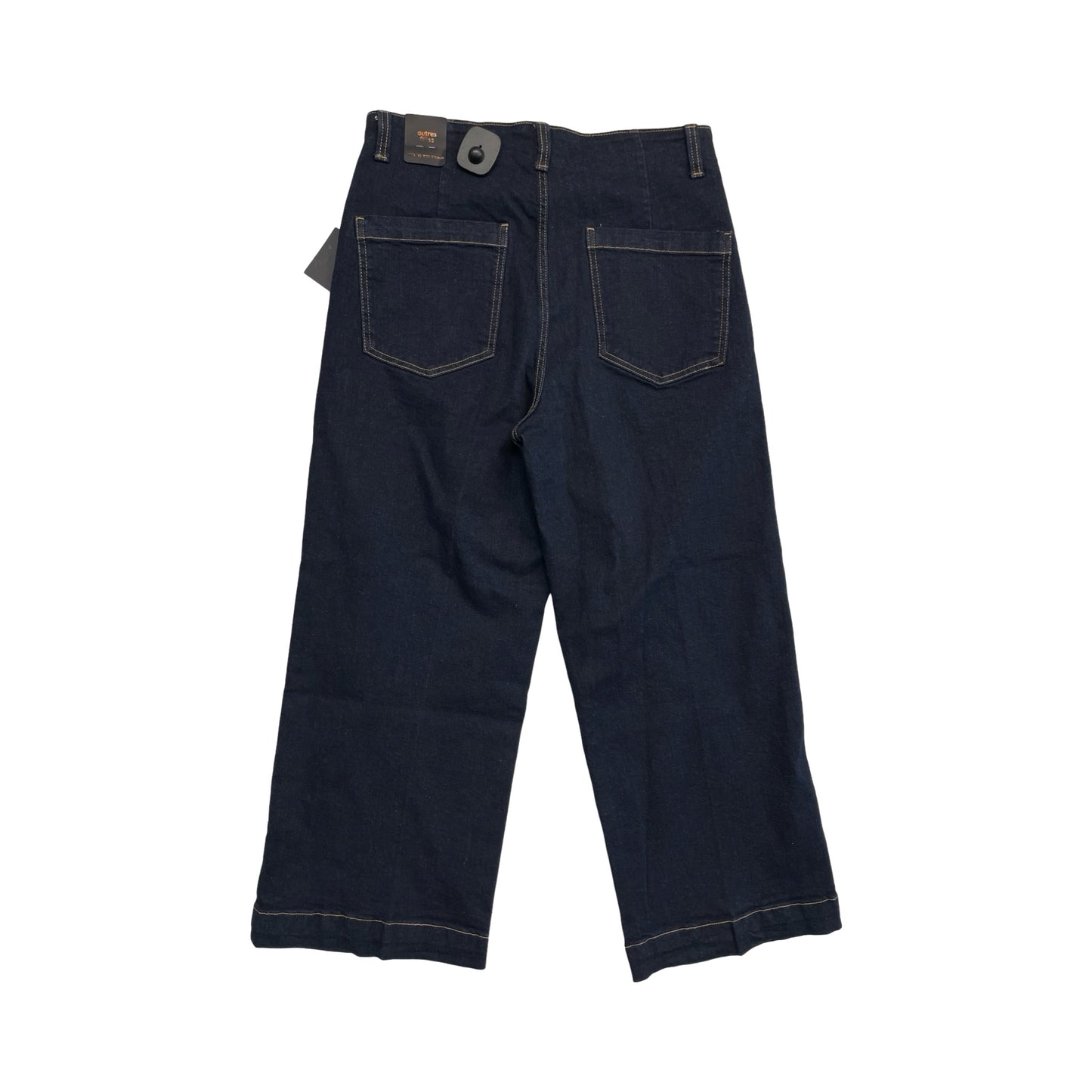Jeans Wide Leg By Autres Filles In Blue Denim, Size:10