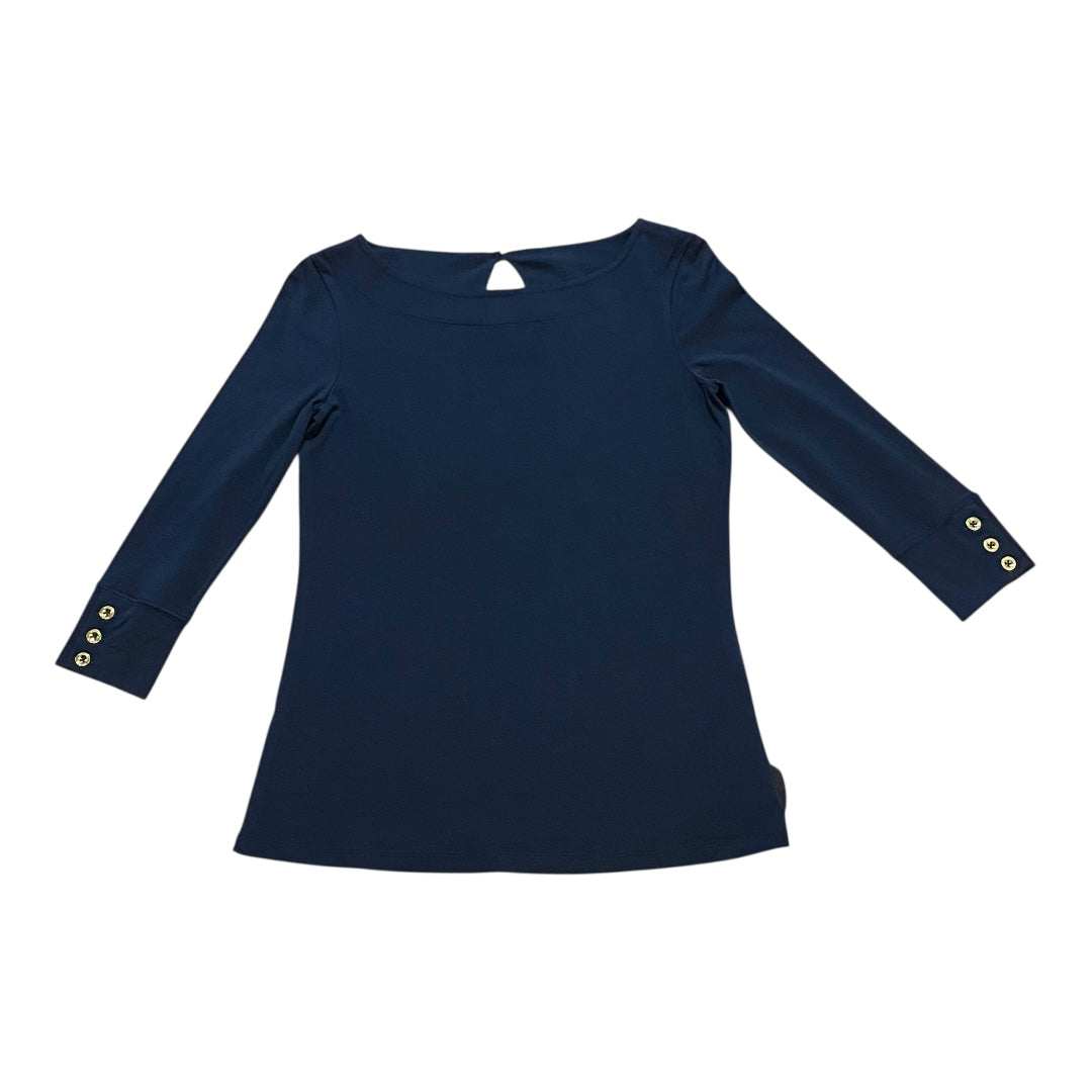 Top Ls Designer By Lilly Pulitzer In Navy, Size:Xxs