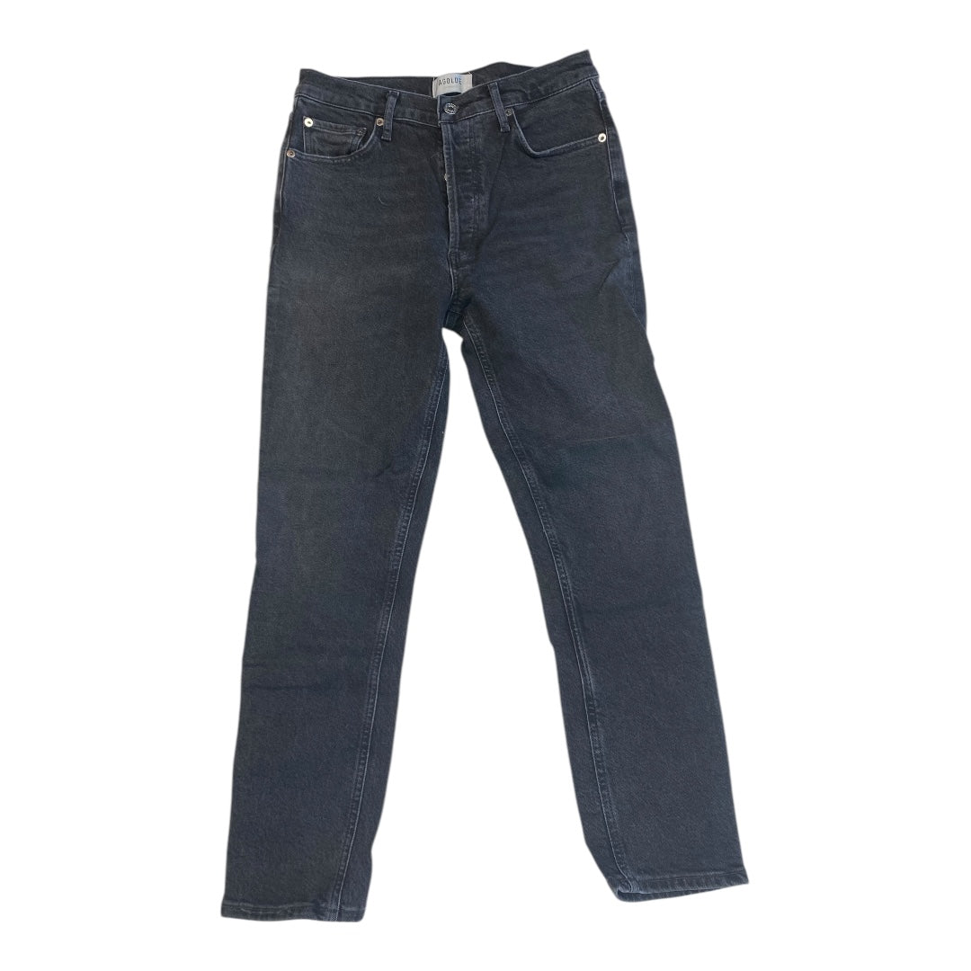 Jeans Boyfriend By Agolde In Black, Size:6