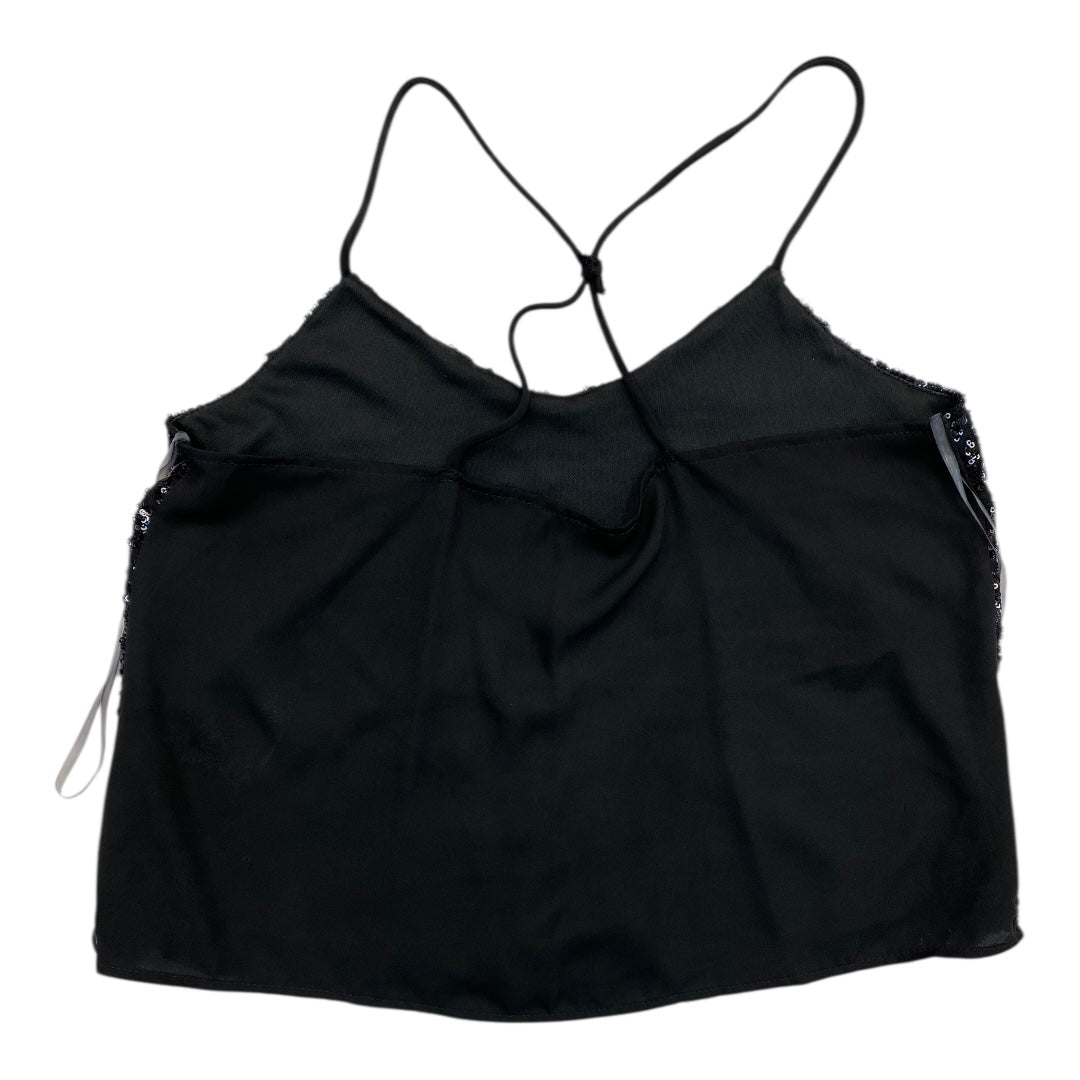 Top Sleeveless By Peppermint In Black, Size:S