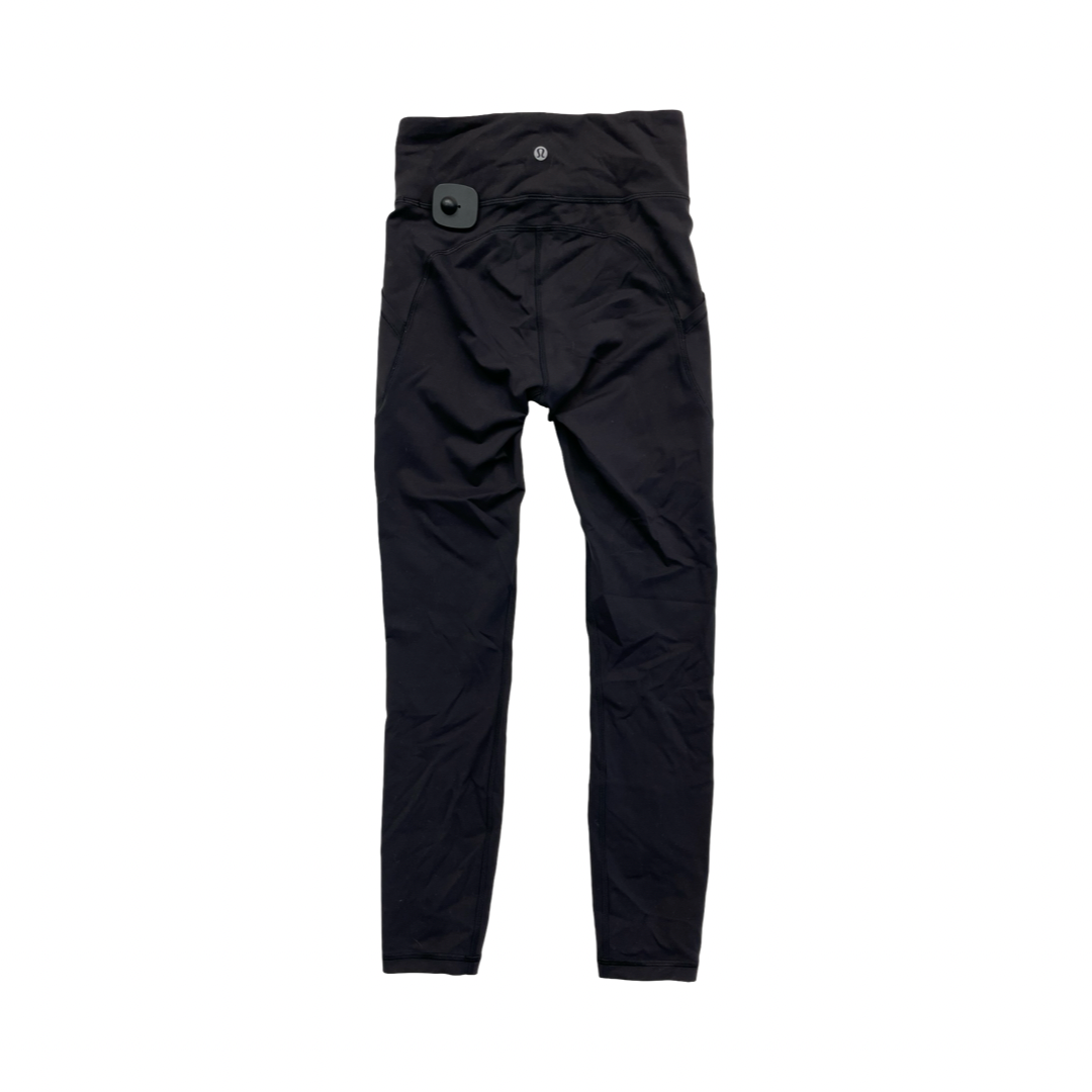 Athletic Leggings By Lululemon In Black, Size:4