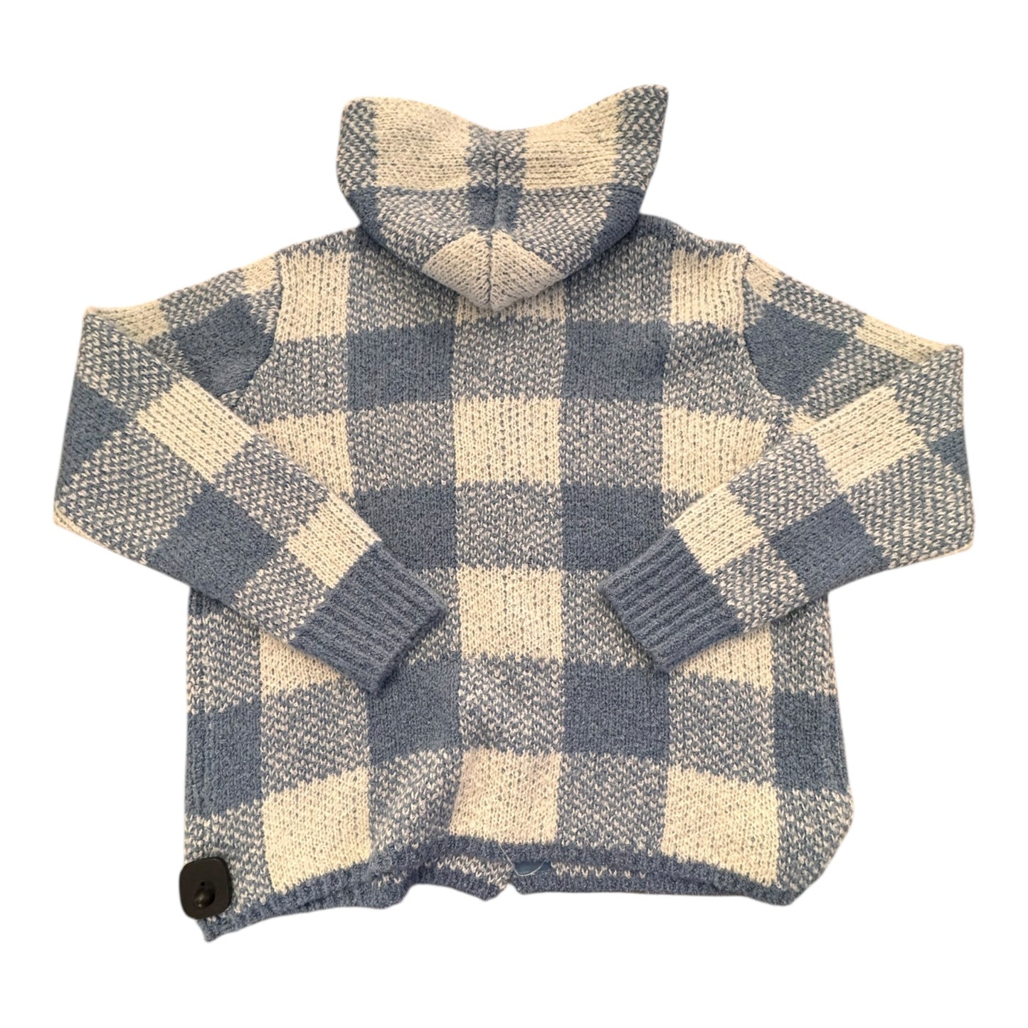 Sweater Cardigan By Ethyl In Blue & White, Size:Xl