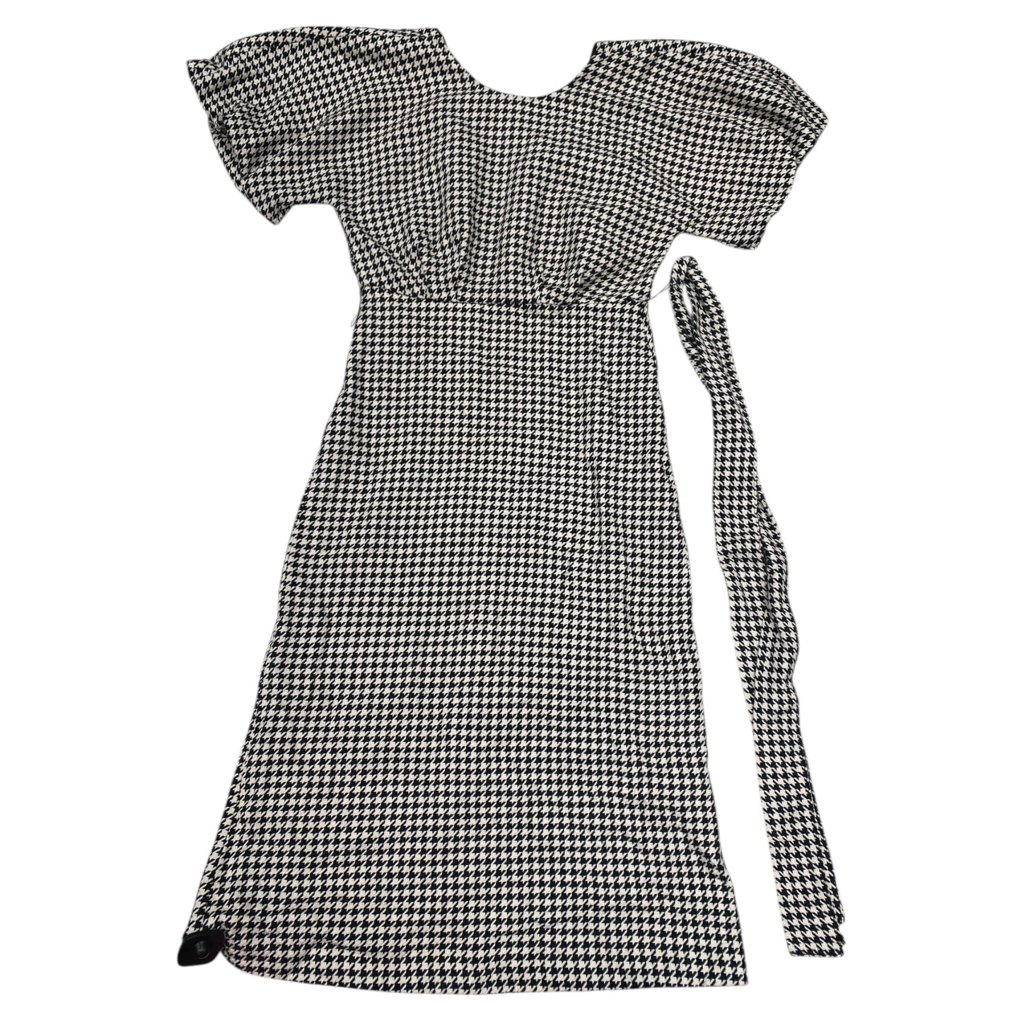 Dress Party Long By Zara In Black & White, Size:S