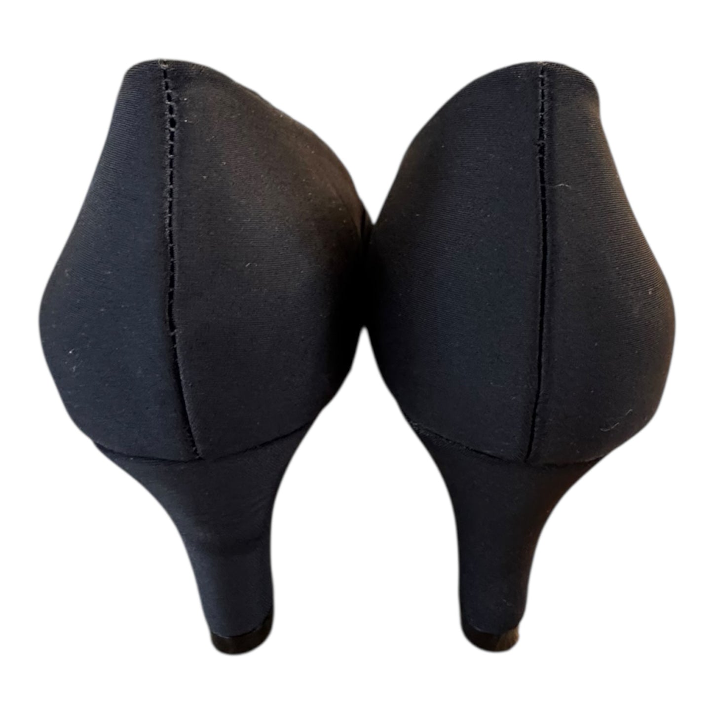 Sandals Heels Block By ADRIAN ALLEN In Black, Size:9