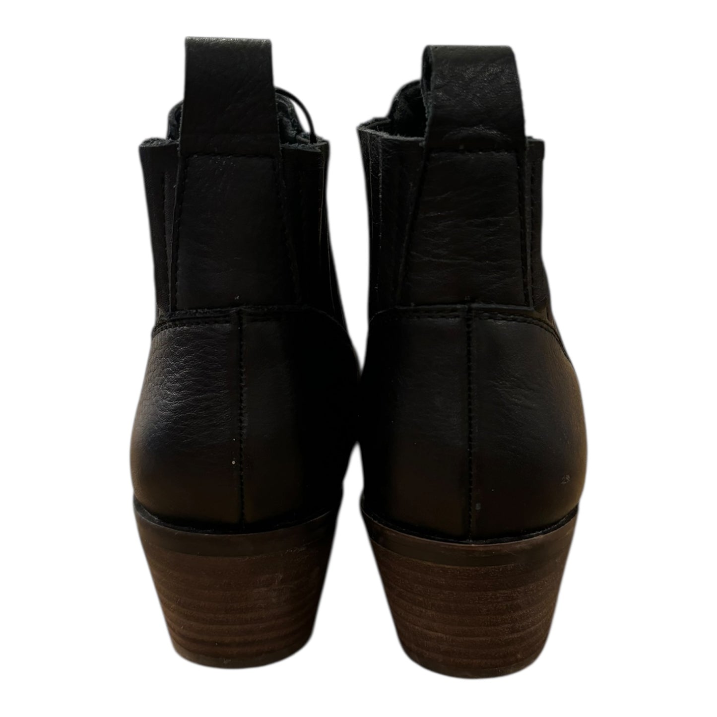 Boots Ankle Heels By Lucky Brand In Black, Size:7.5