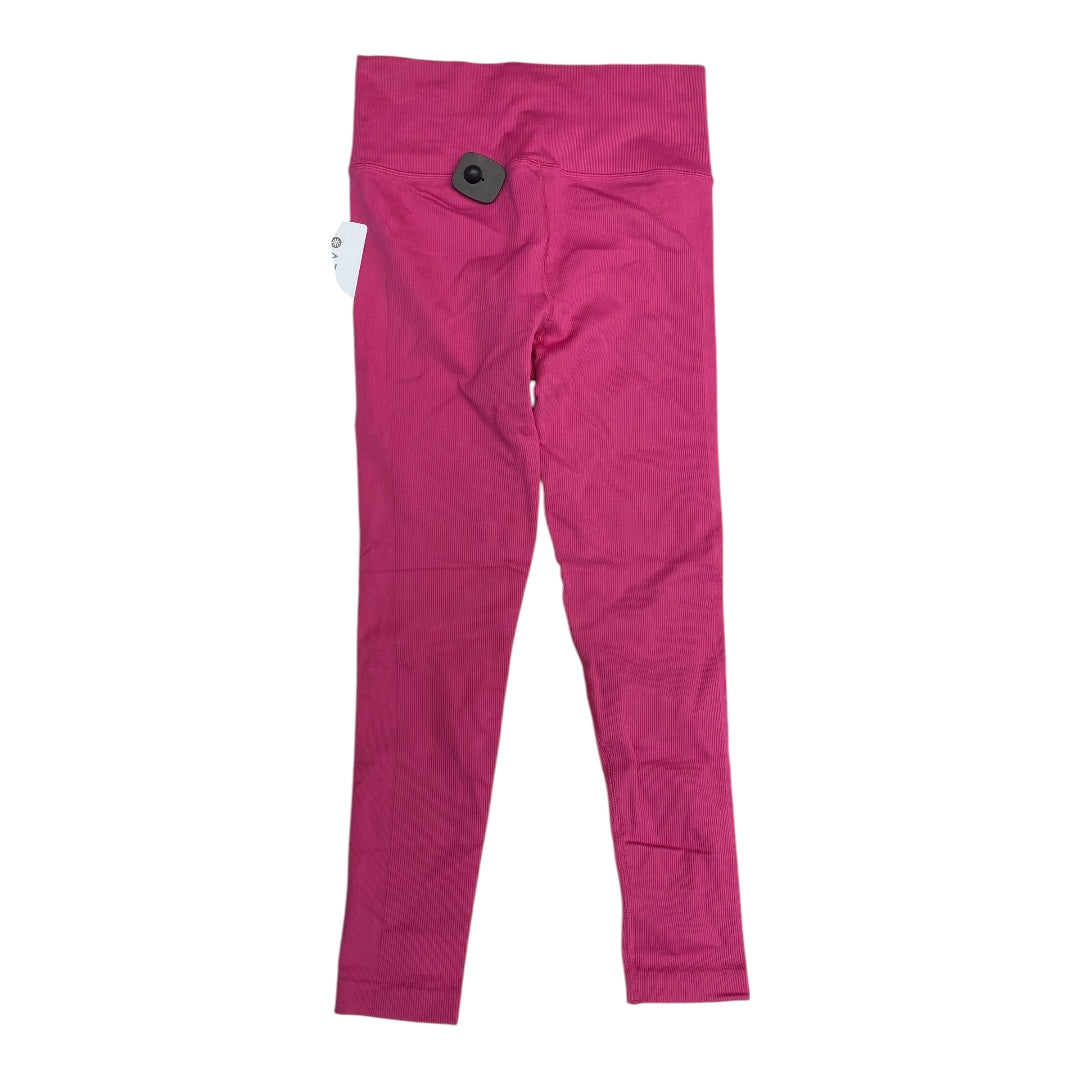 Athletic Leggings By Athleta In Pink, Size:M