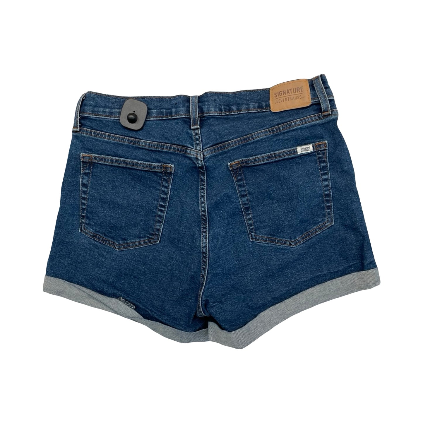 Shorts By Levis In Blue Denim, Size:14