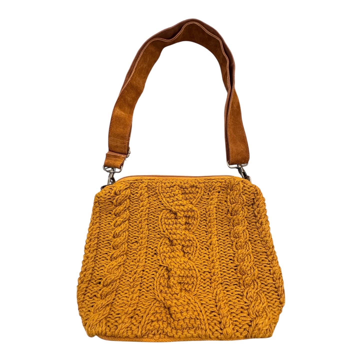 Handbag By PANCHE APPERAL In Gold, Size:Small