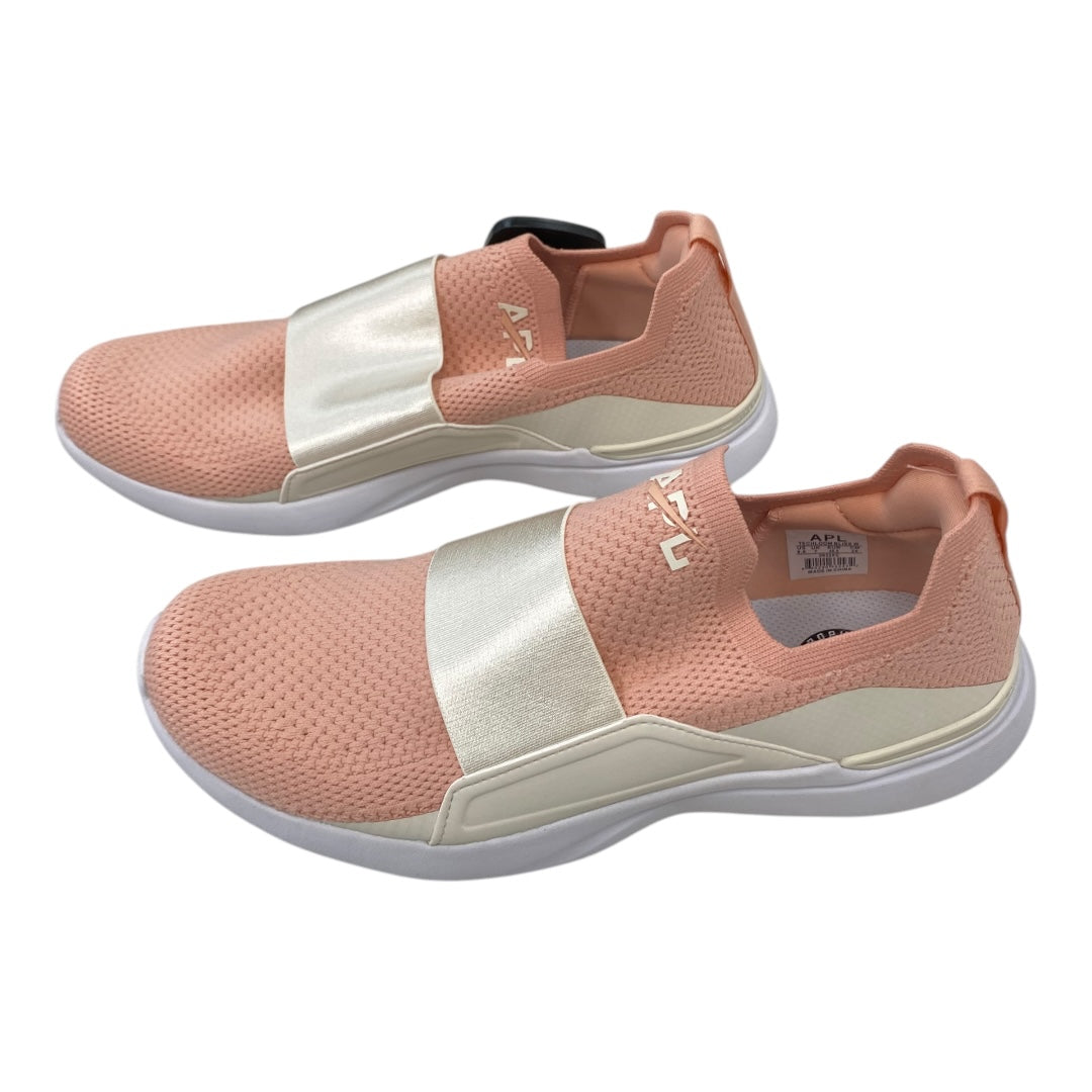 Shoes Athletic By APL In Pink, Size:9.5