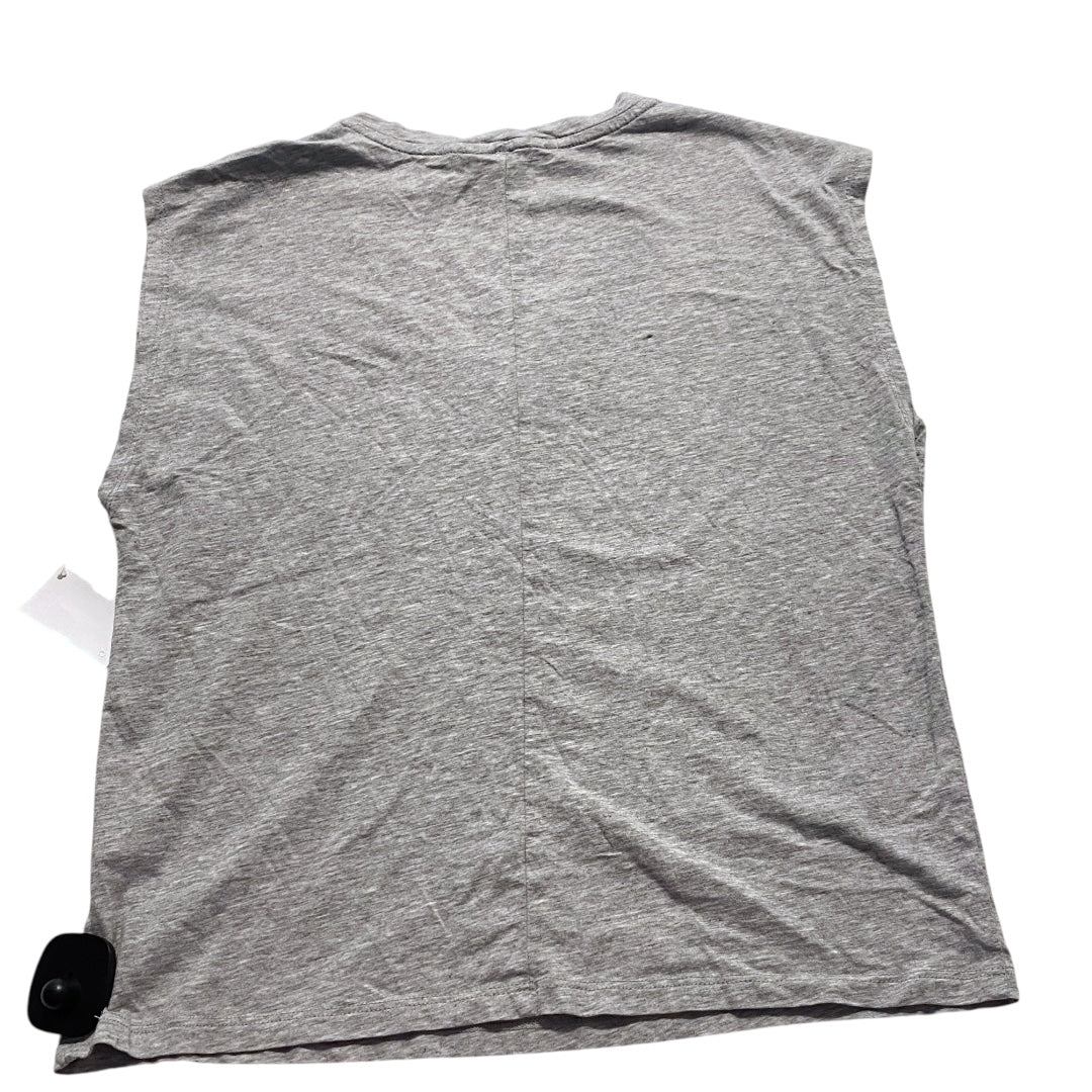 Top Sleeveless By Nordstrom In Grey, Size:Xs