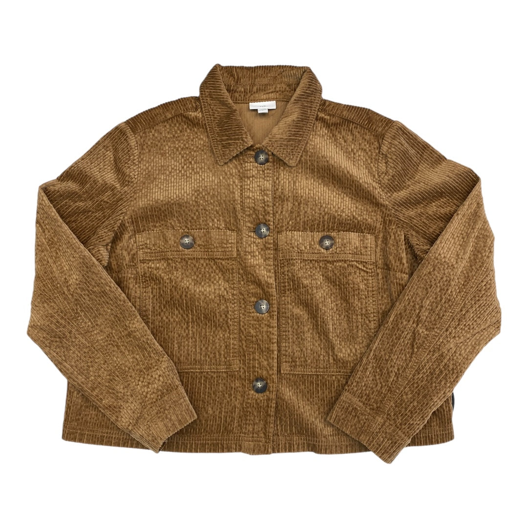 Blazer By J. Jill In Brown, Size:L
