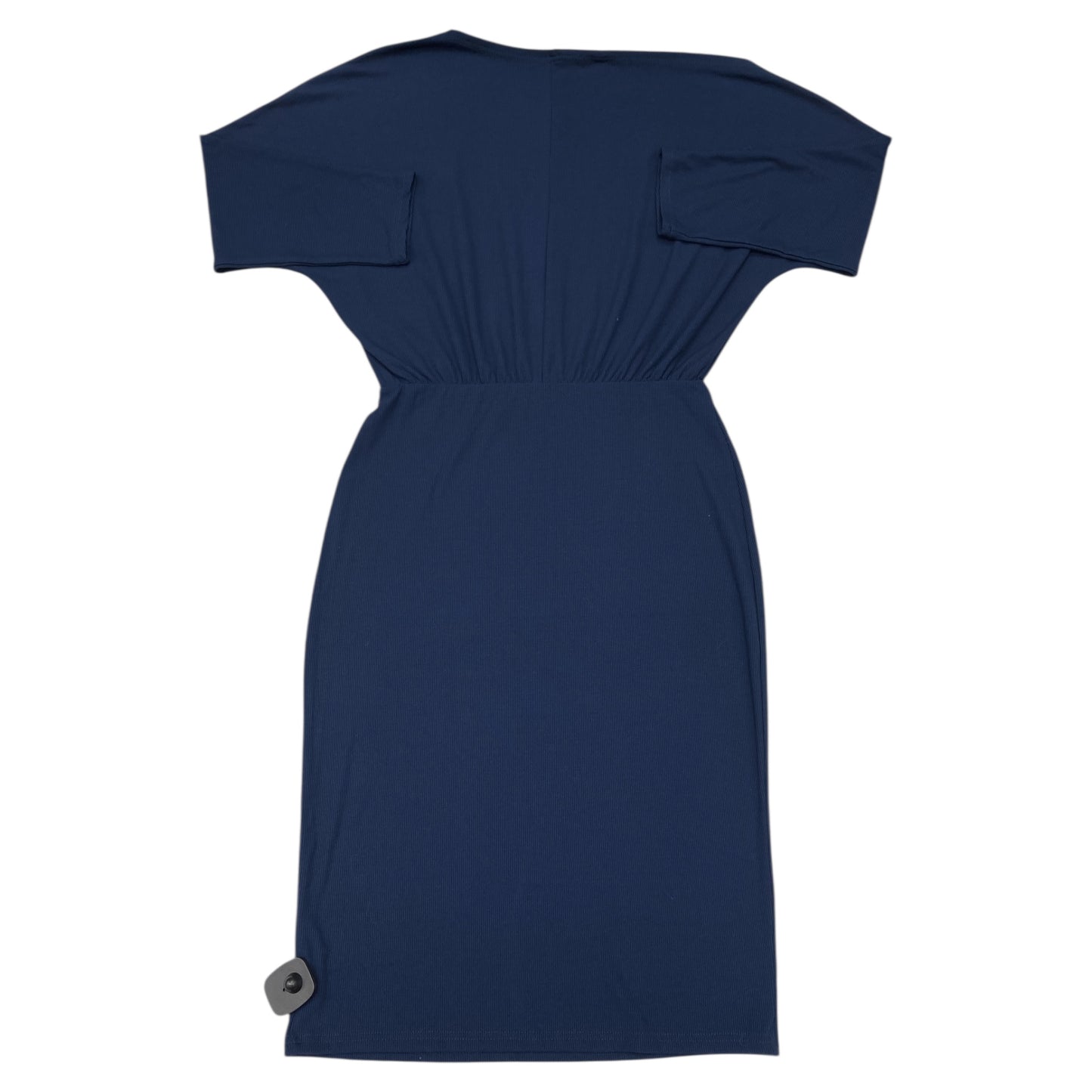Dress Casual Midi By Clothes Mentor In Navy, Size:L