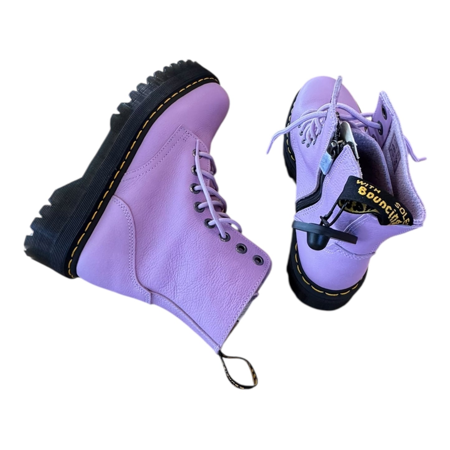Boots Designer By Dr Martens In Purple, Size:10