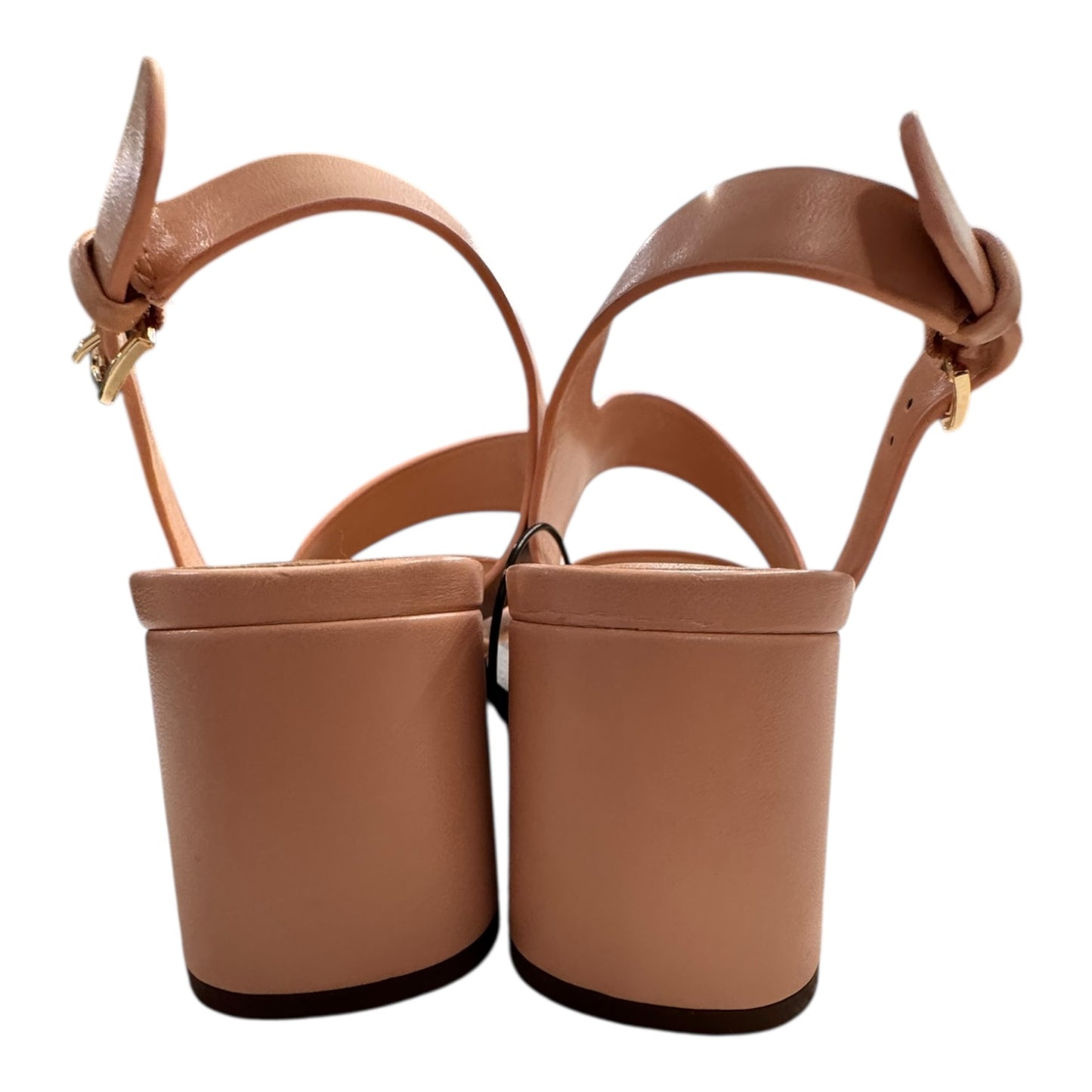 Sandals Heels Block By Unisa In Pink, Size:6.5