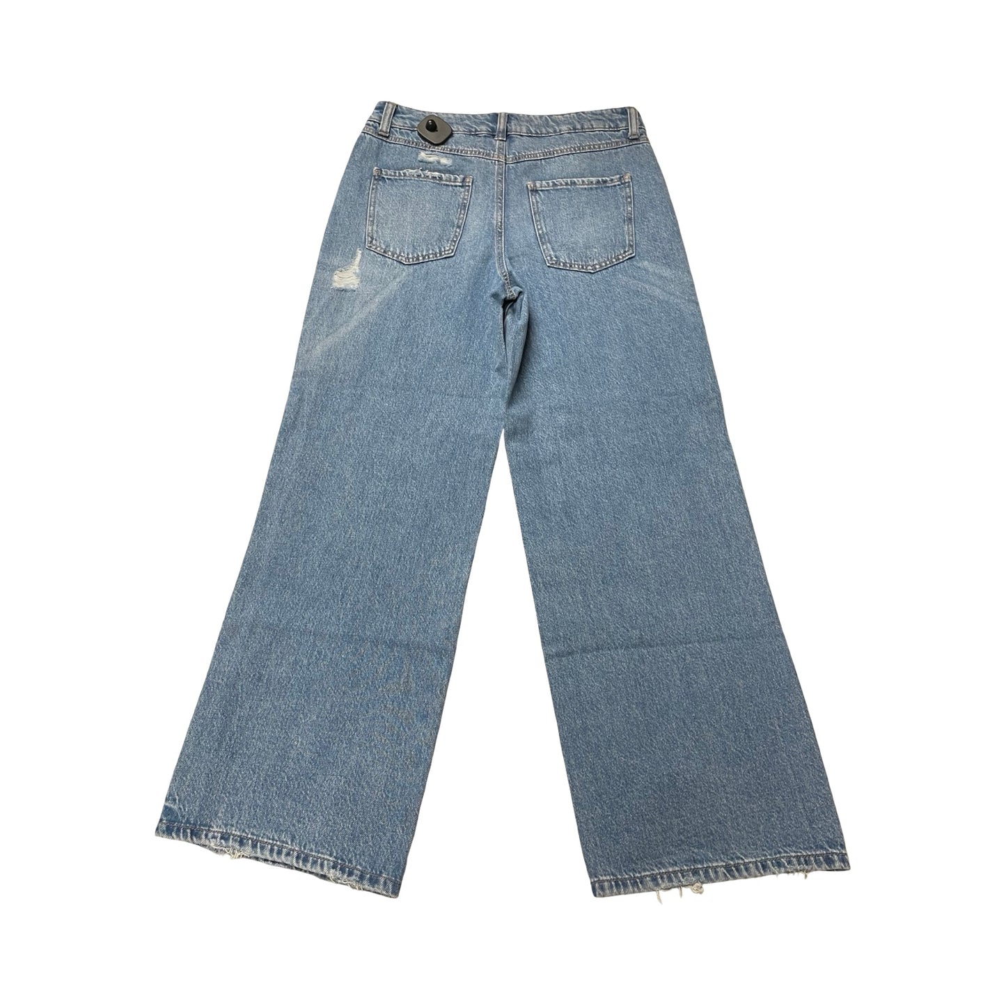 Jeans Wide Leg By Rewash In Blue Denim, Size:4