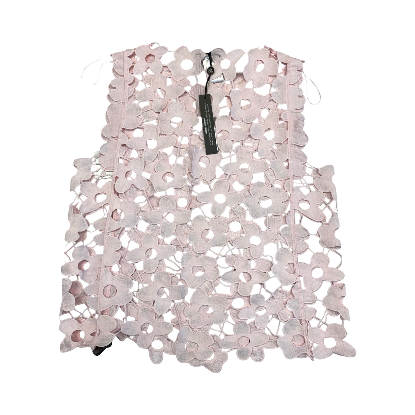 Top Sleeveless By Charlie B In Pink, Size:L