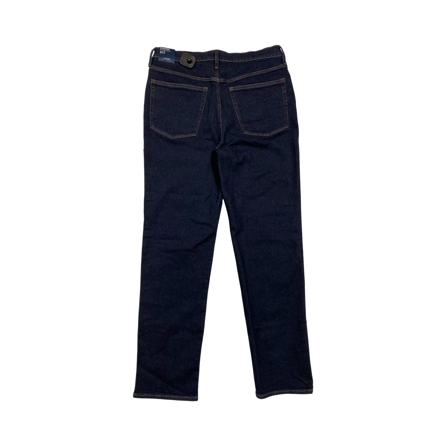 Jeans Straight By J. Crew In Blue Denim, Size:12