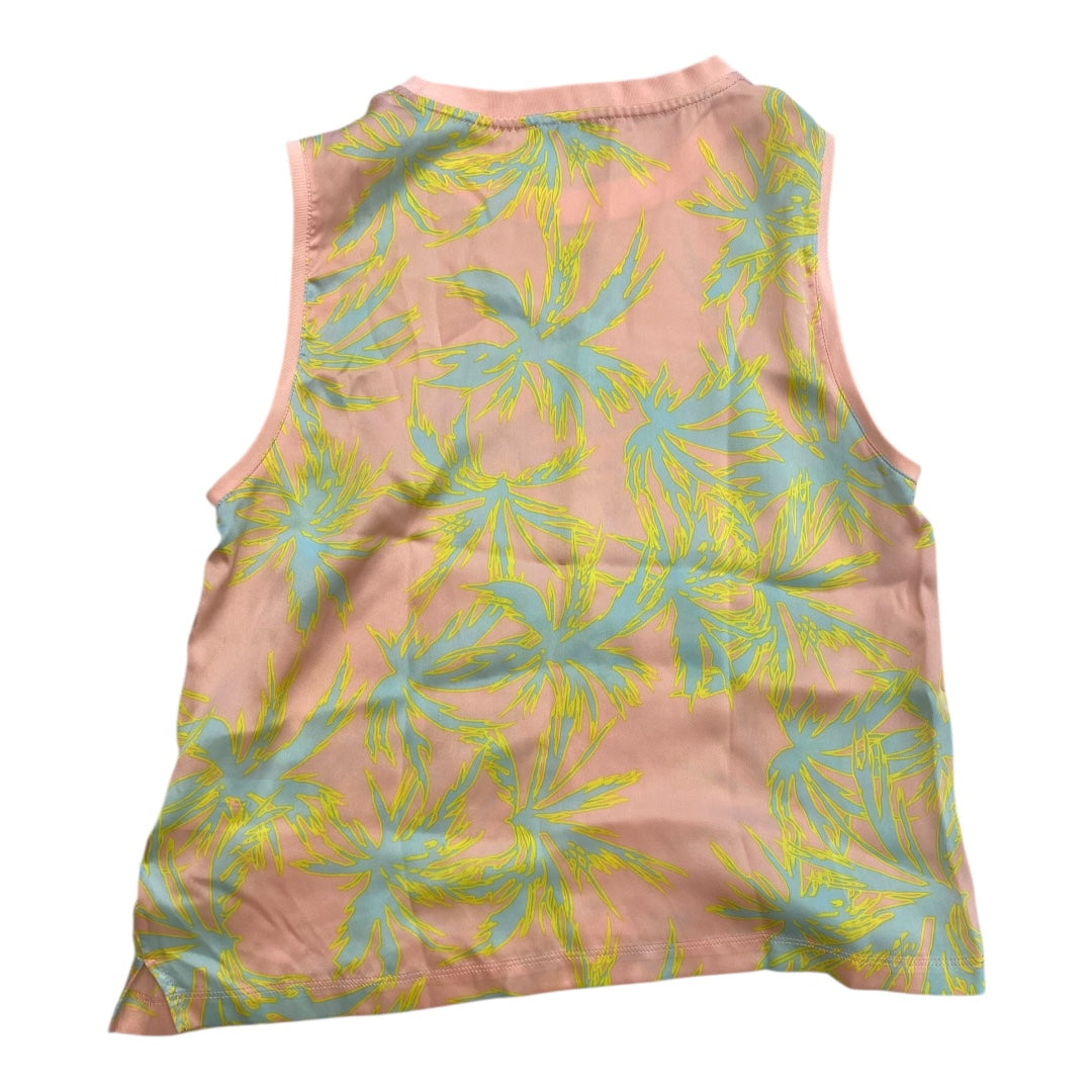 Top Sleeveless By Atm In Multi, Size:S