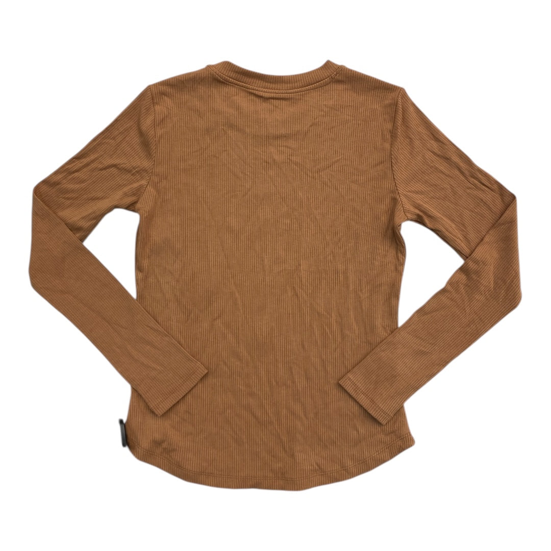 Top Ls Basic By Truth In Brown, Size:S