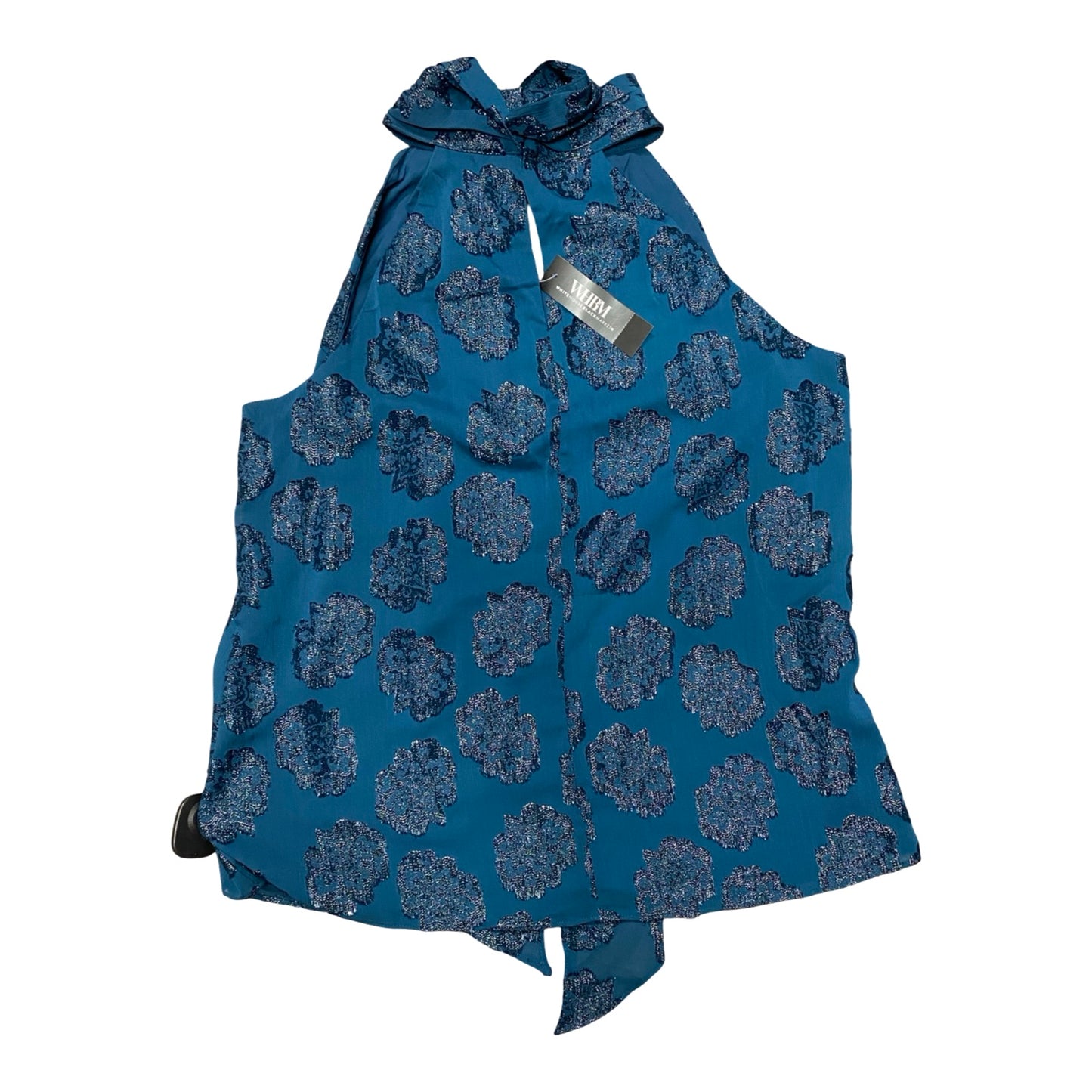 Top Sleeveless By White House Black Market In Teal, Size:12