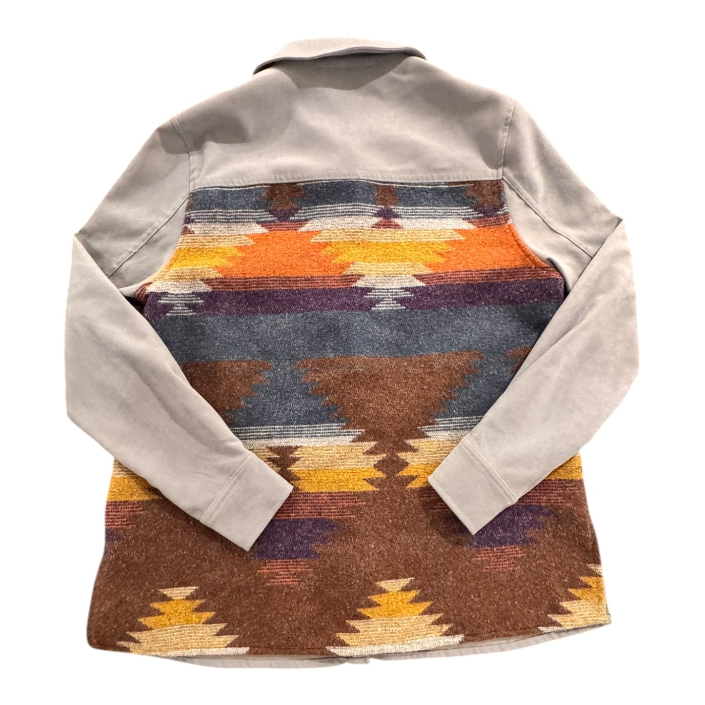 Jacket Shirt By Doe & Rae In Multi, Size:S