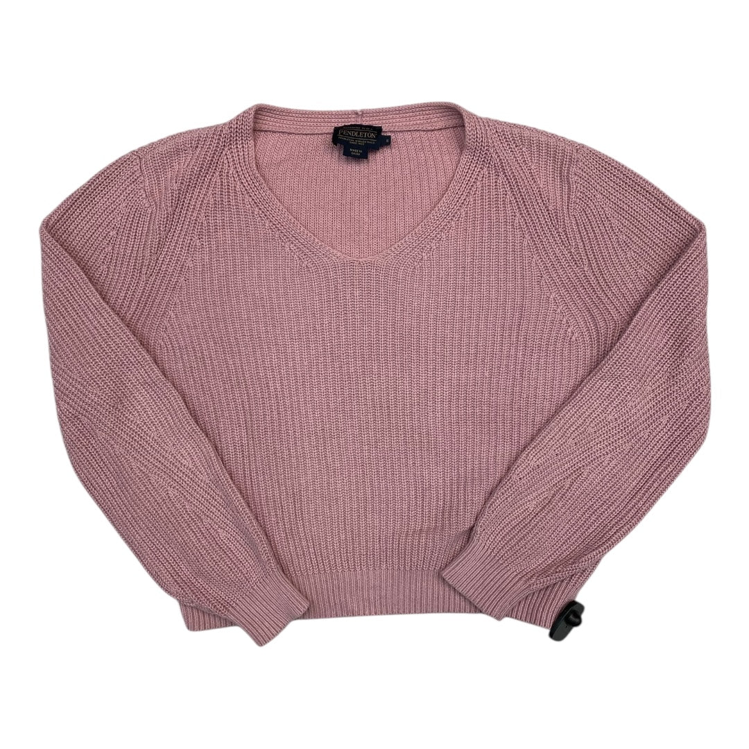 Sweater By Pendleton In Purple, Size:S