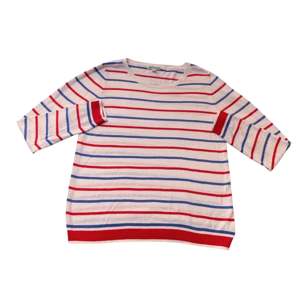 Sweater By J. Crew In Striped Pattern, Size:M