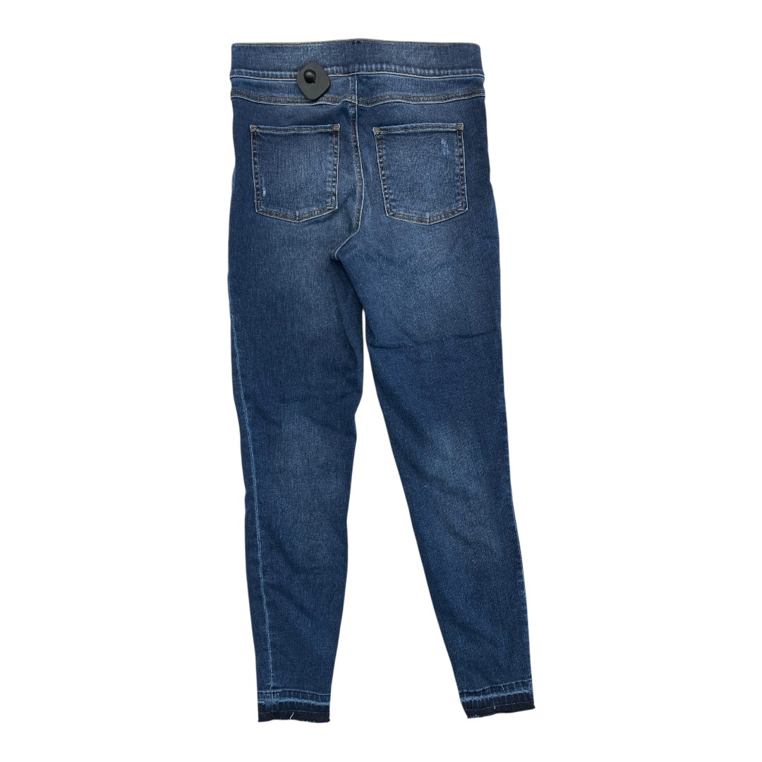 Jeans Skinny By Spanx In Blue Denim, Size:M