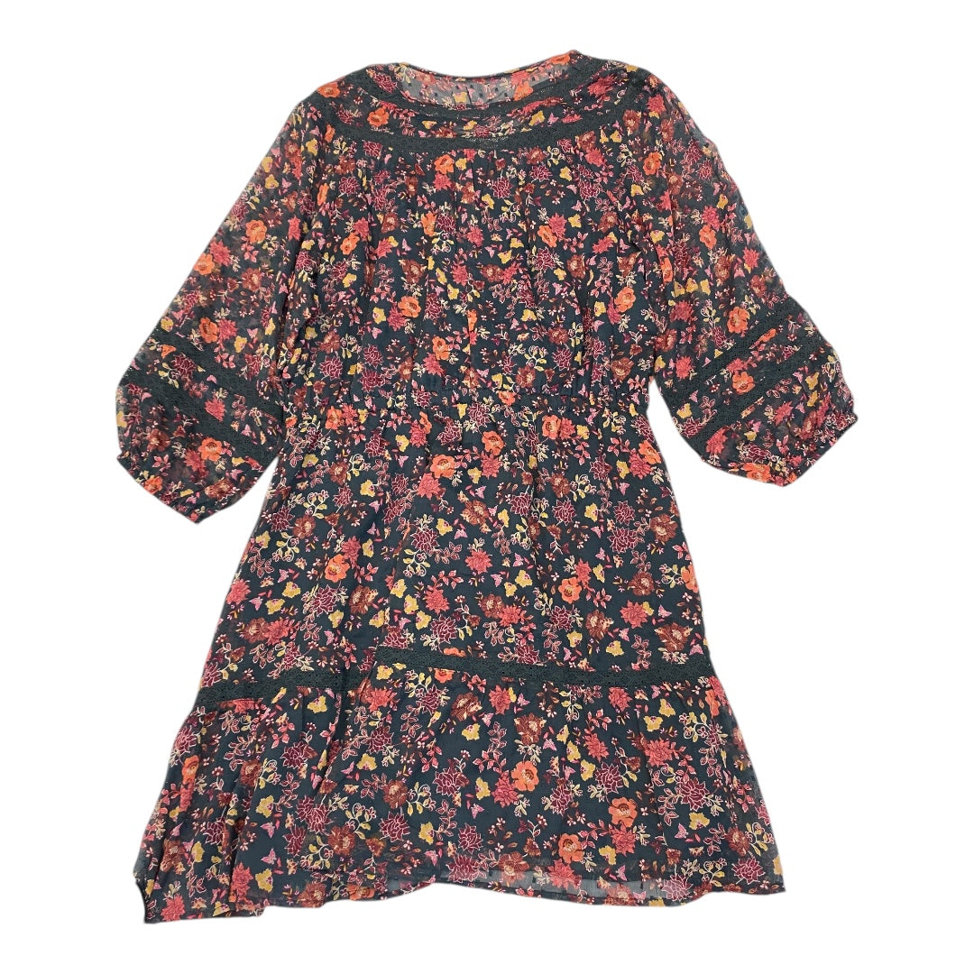 Dress Casual Short By Loft In Floral Print, Size:L