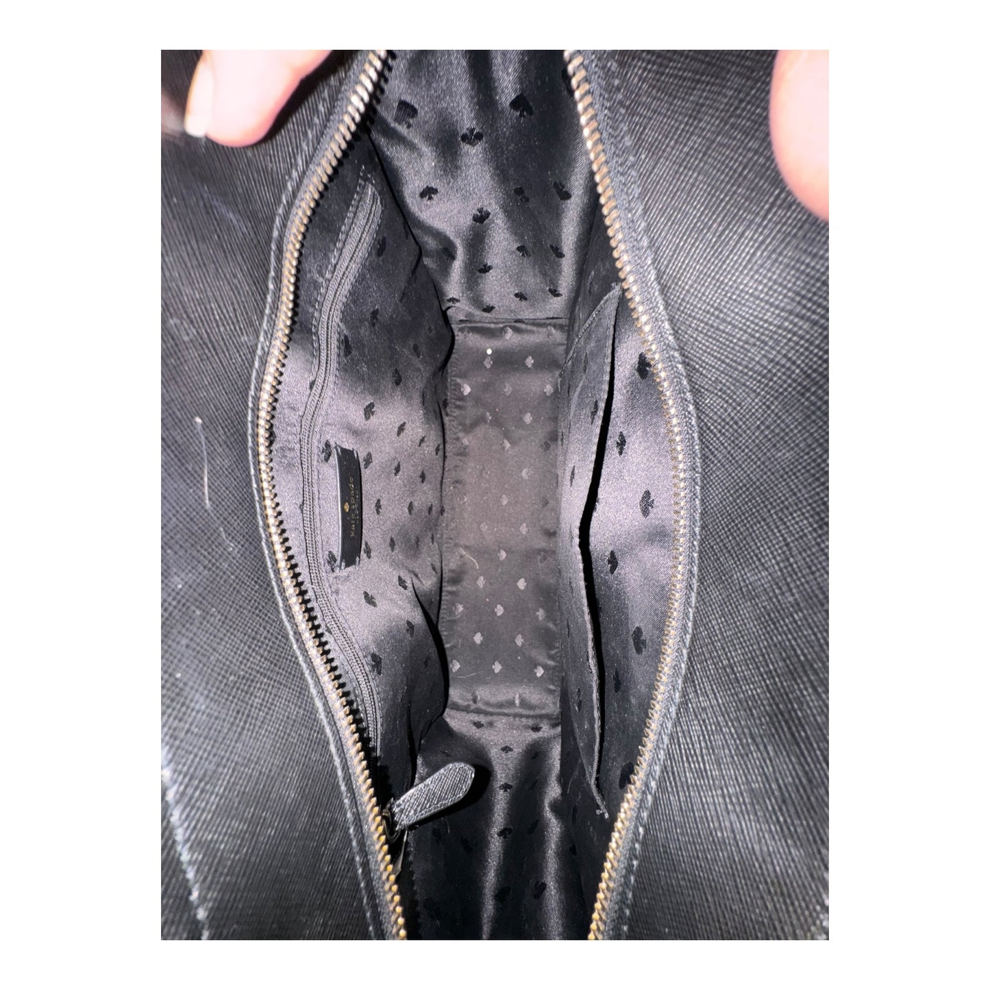 Handbag Designer By Kate Spade In Black, Size:Large