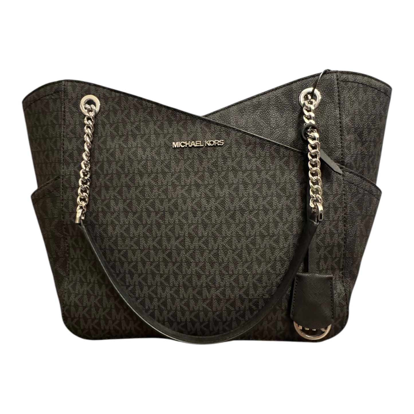 Handbag Designer By Michael Kors In Black, Size:Medium