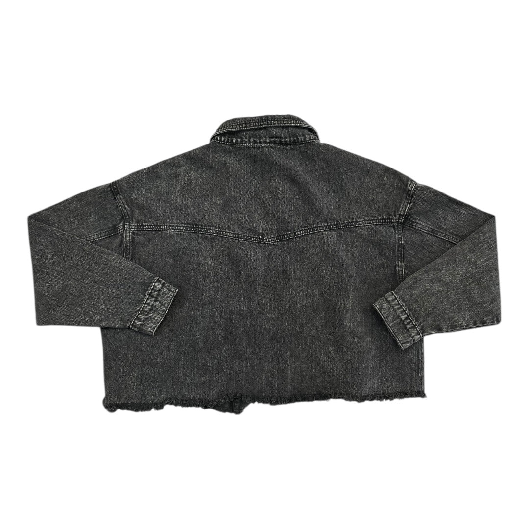 Blazer By Arula In Black Denim, Size:M