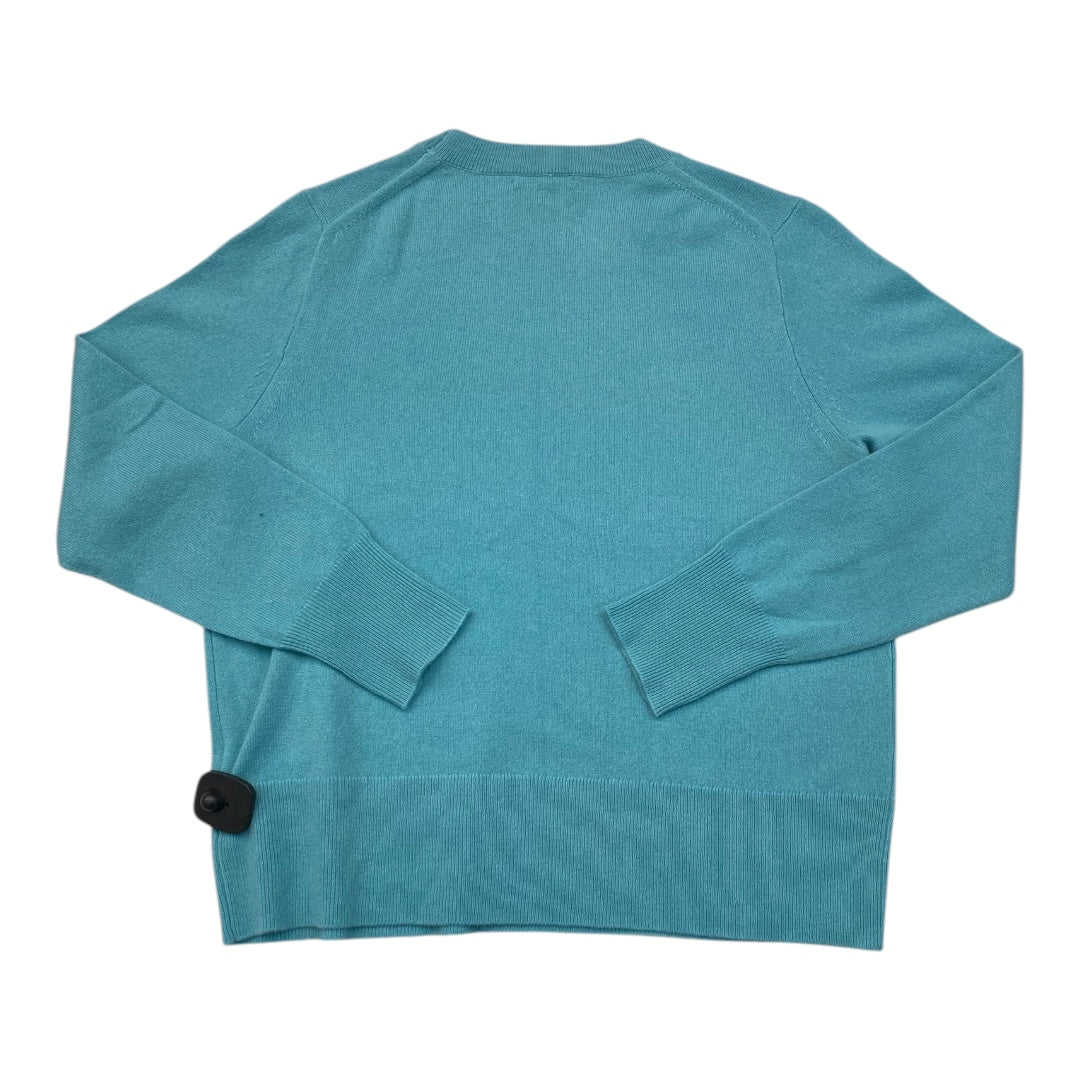 Sweater Cashmere By J. Crew In Blue, Size:L