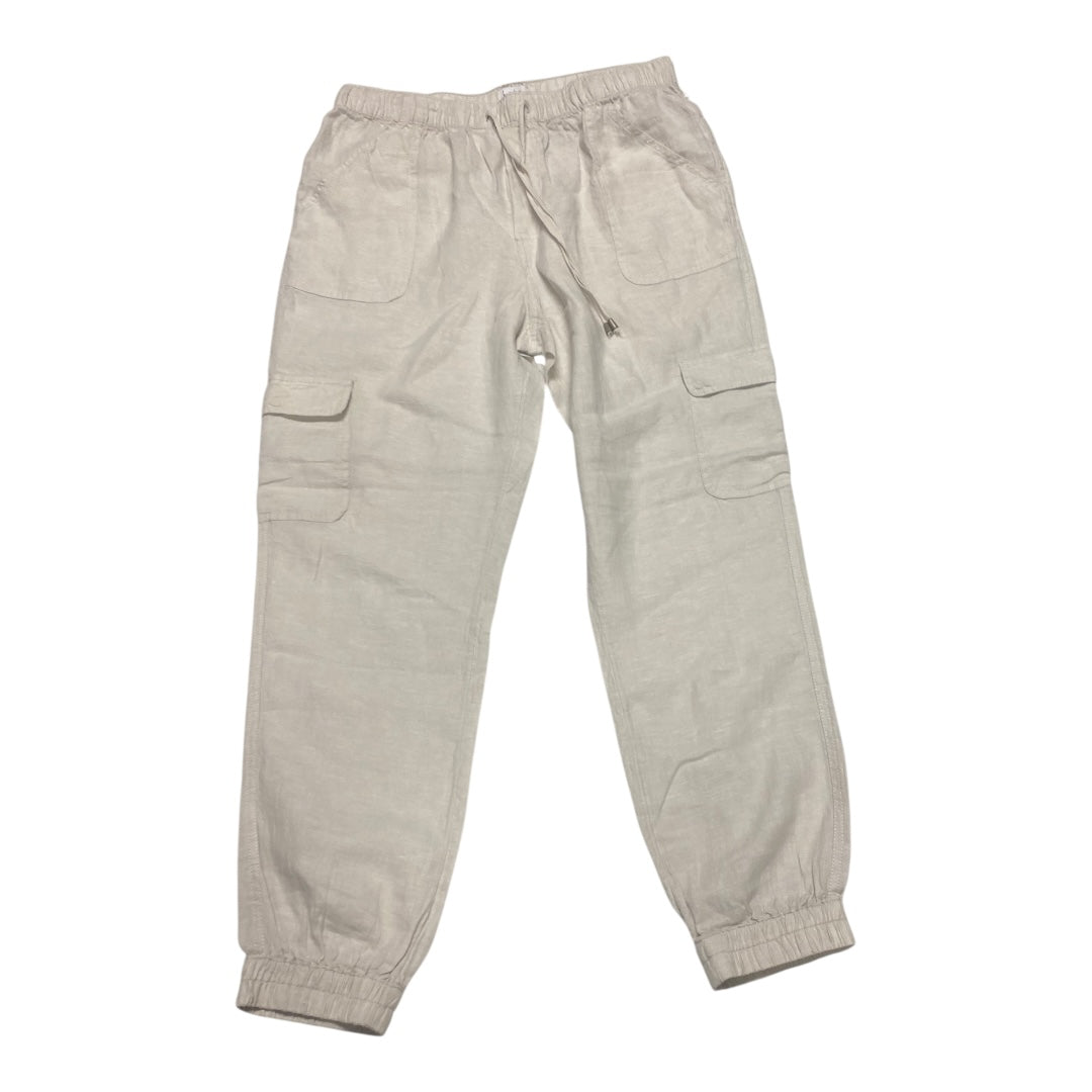 Pants Cargo & Utility By Nicole By Nicole Miller In Tan, Size:L