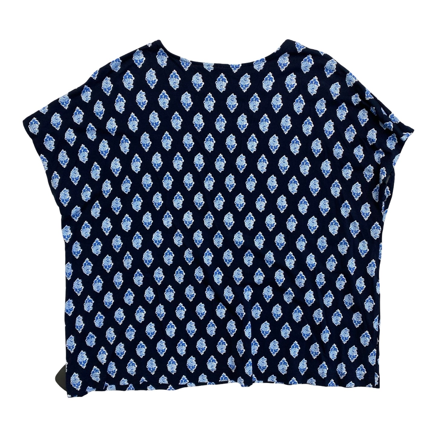 Top Ss By J. Jill In Blue & White, Size:Lp