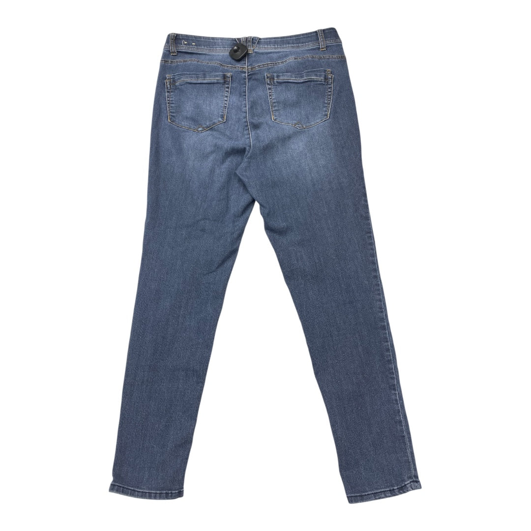 Jeans Boot Cut By Democracy In Blue Denim, Size:12
