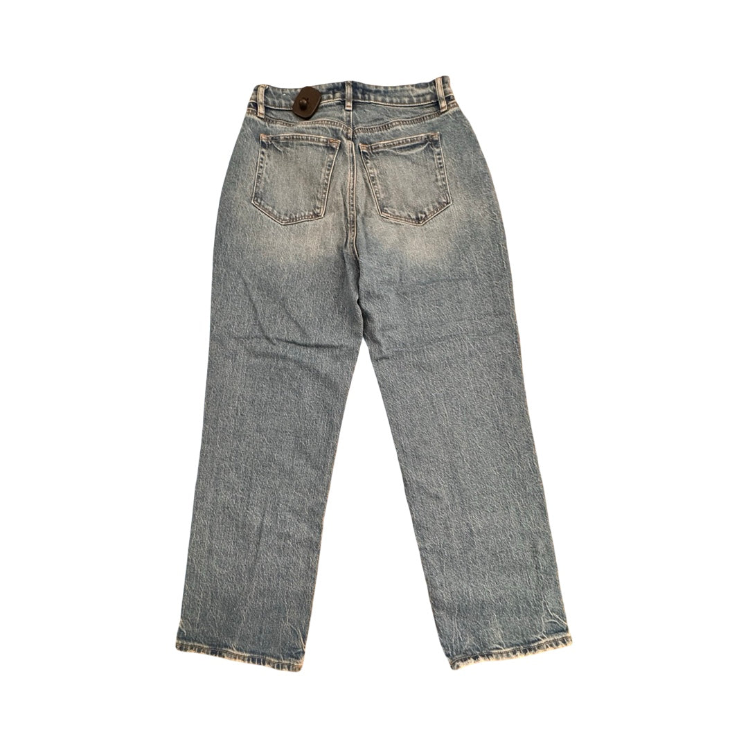Jeans Boyfriend By Loft In Blue Denim, Size:4