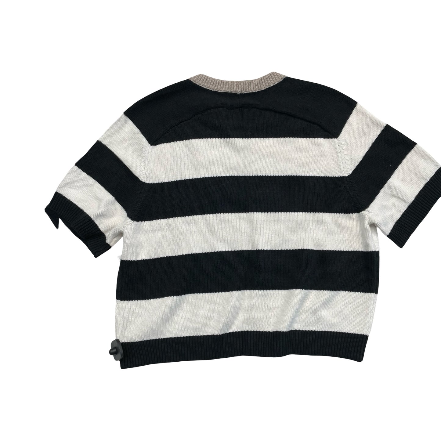 Sweater Ss By Abercrombie And Fitch In Black & White, Size:Xl