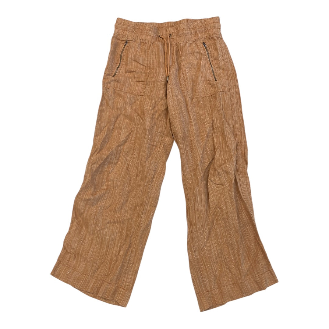 Pants Linen By Athleta In Brown, Size:6P