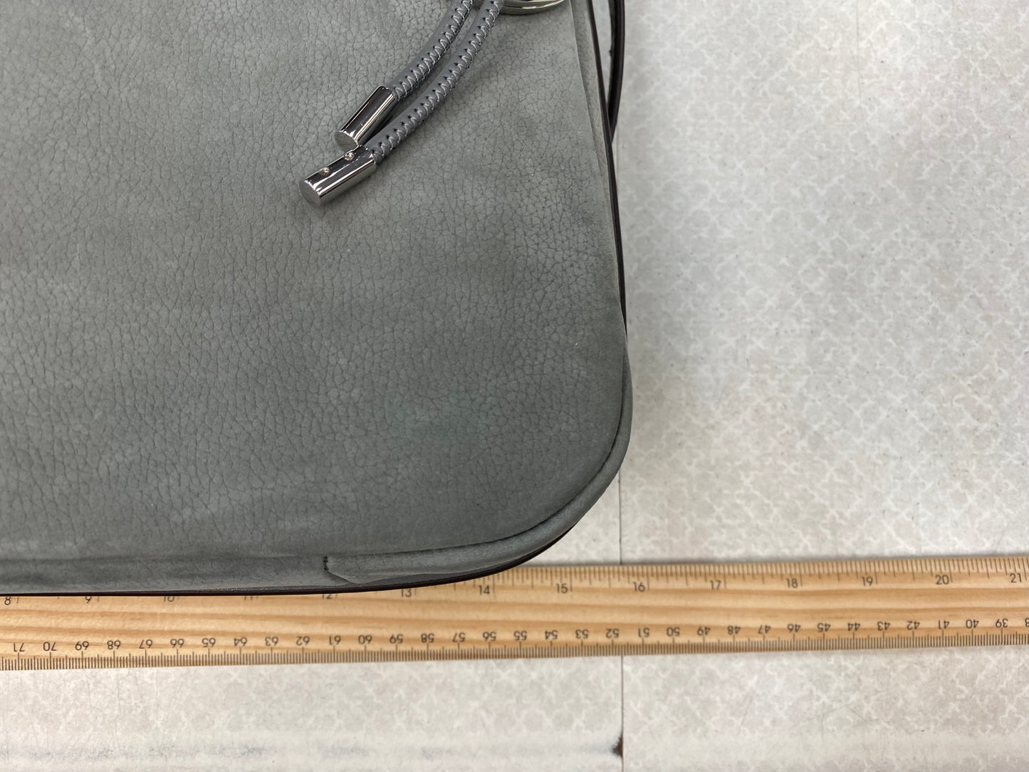 Handbag Designer By Michael Kors In Grey, Size:Large