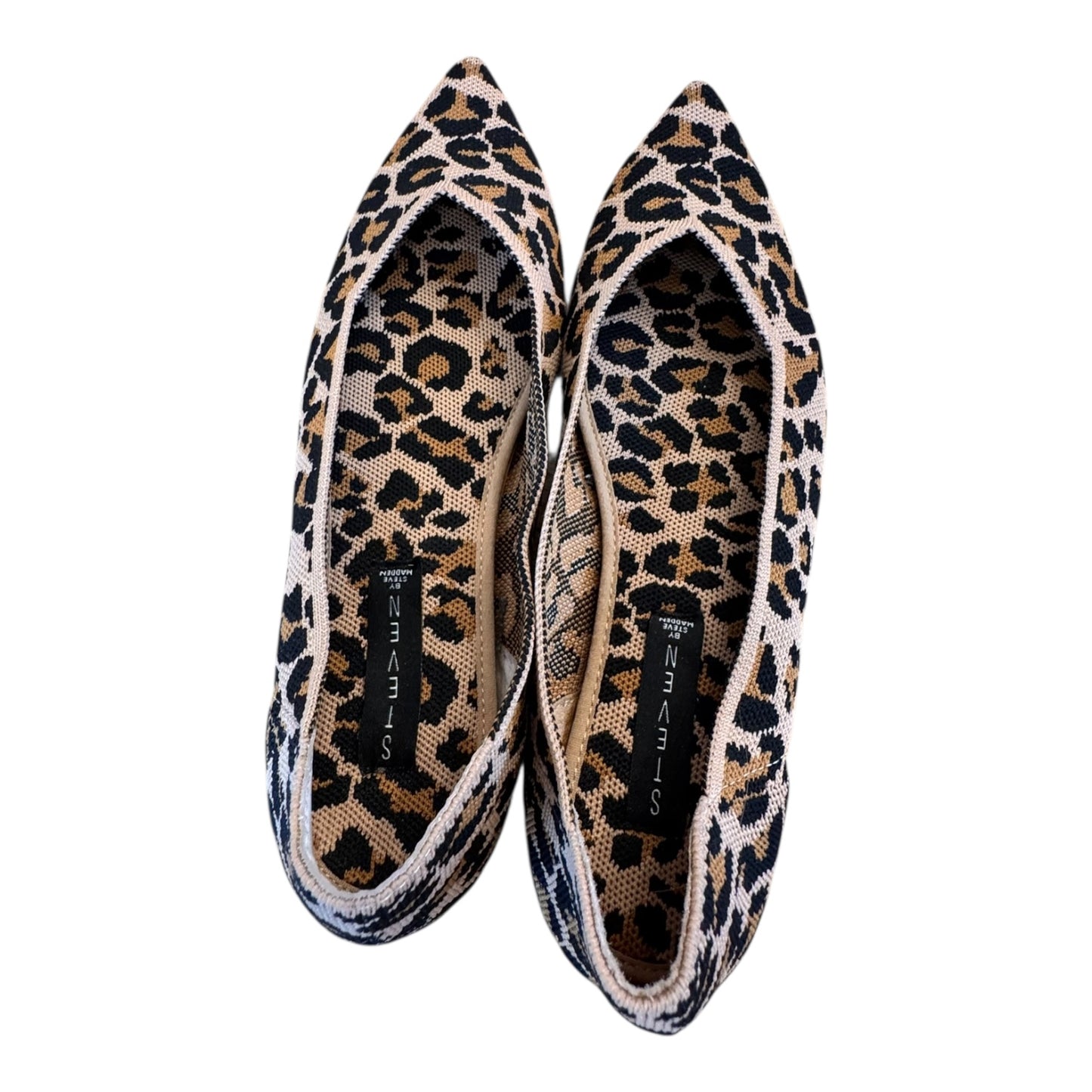 Shoes Flats By Steve Madden In Animal Print, Size:10