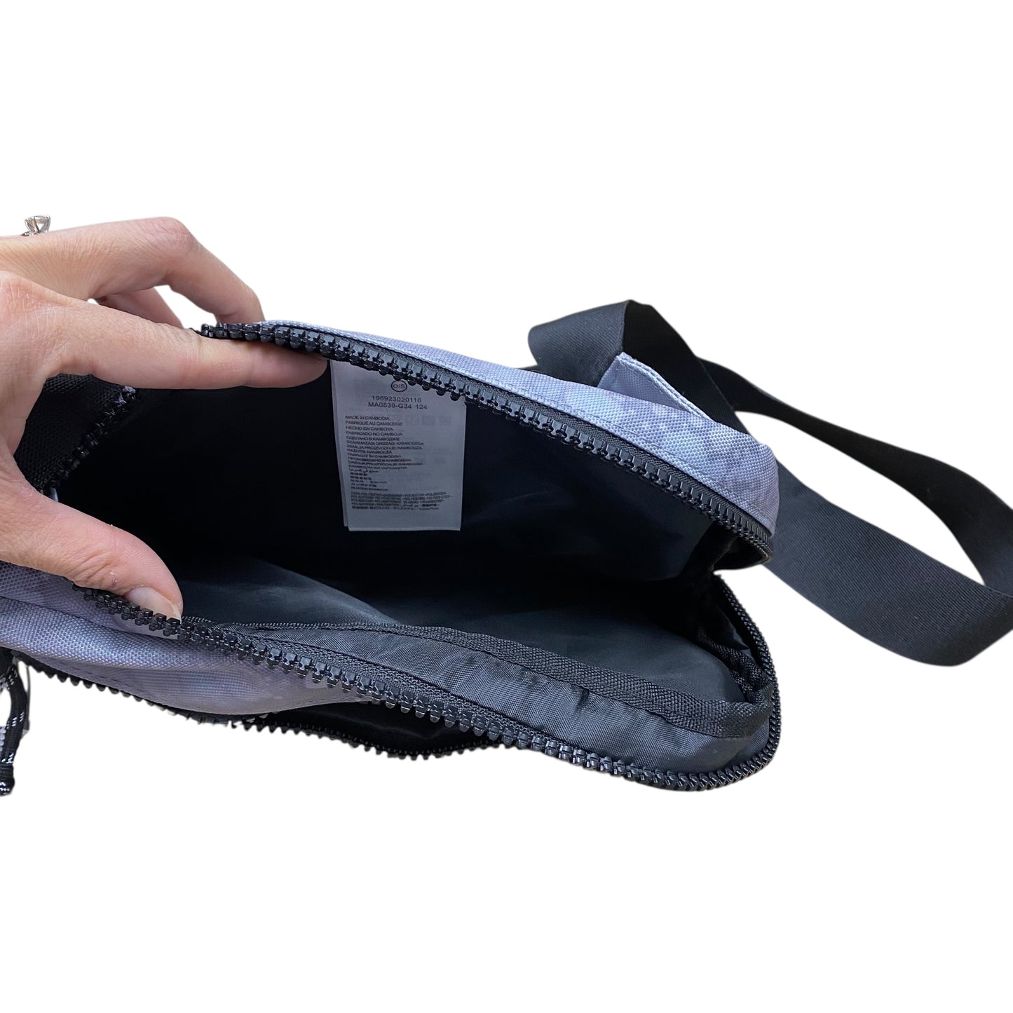 Handbag By Nike In Grey, Size:Medium