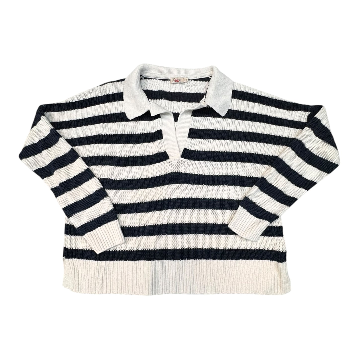 Sweater By FAHERTY In Striped Pattern, Size:M