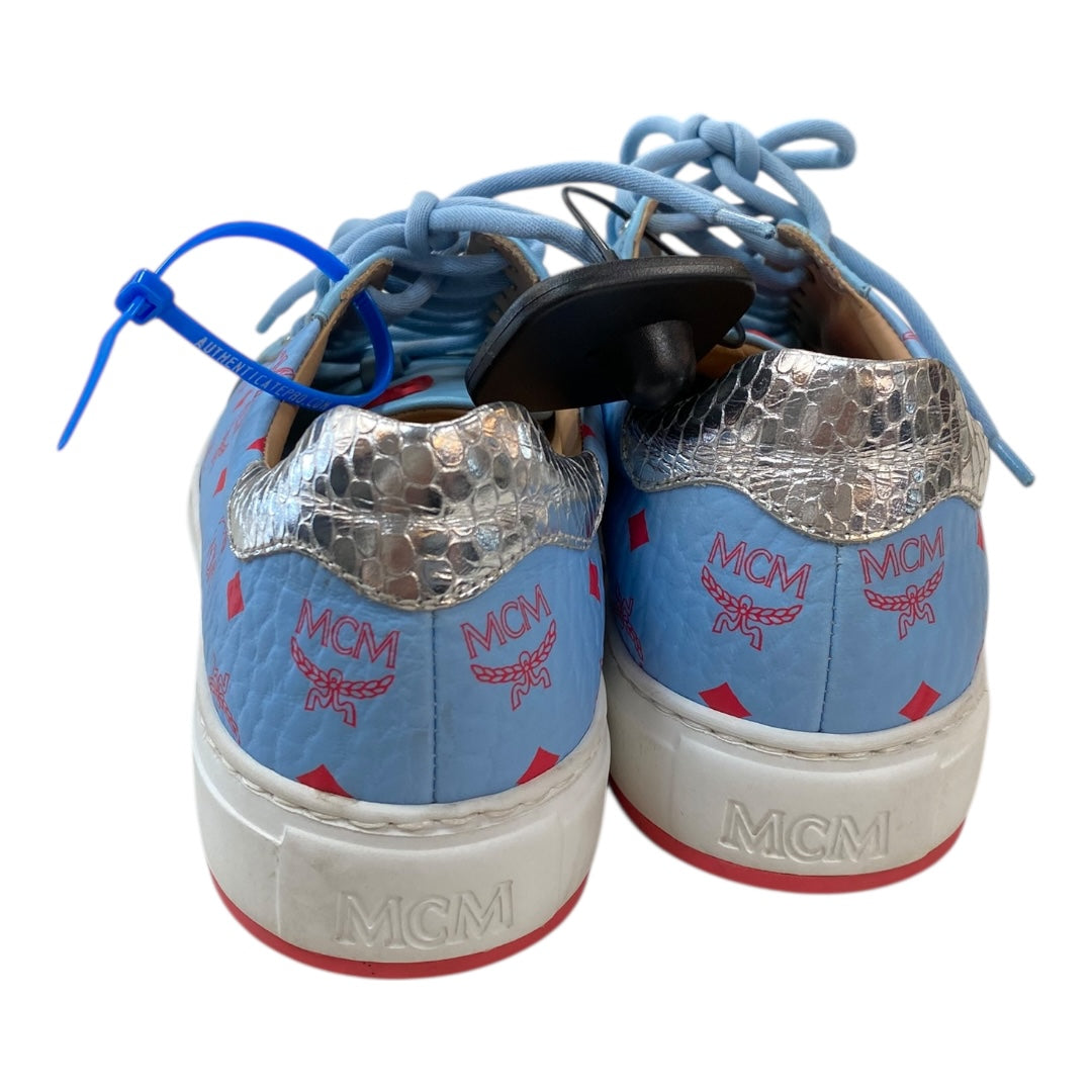 Shoes Luxury Designer By Mcm In Blue, Size:6